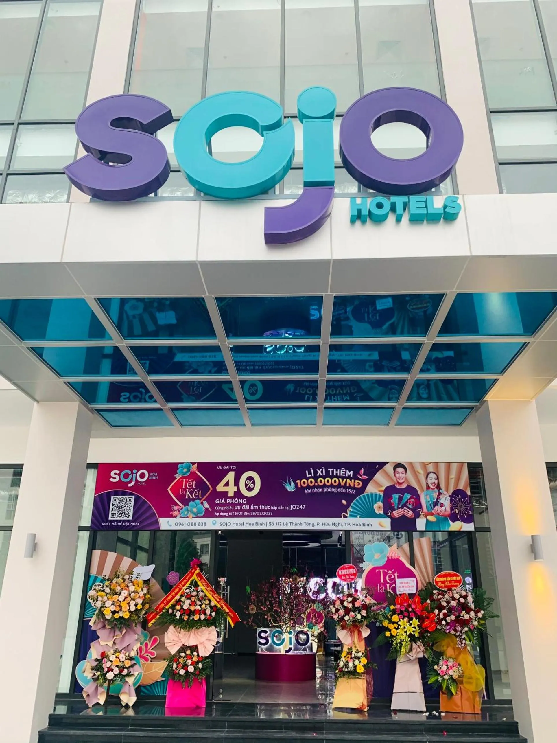Logo/Certificate/Sign in SOJO Hotel Hoa Binh