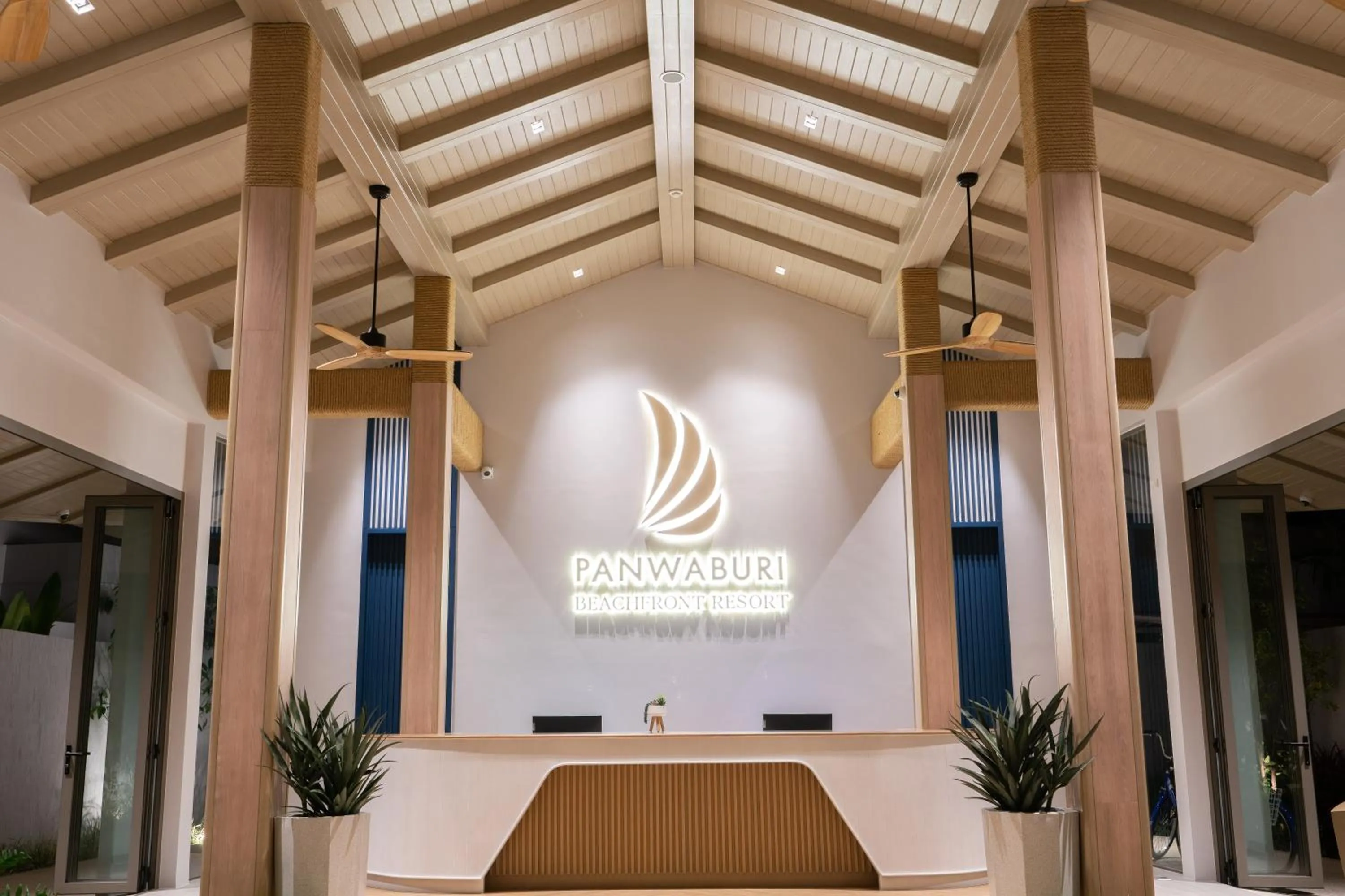 Property logo or sign in Panwaburi Beachfront Resort - SHA Extra Plus