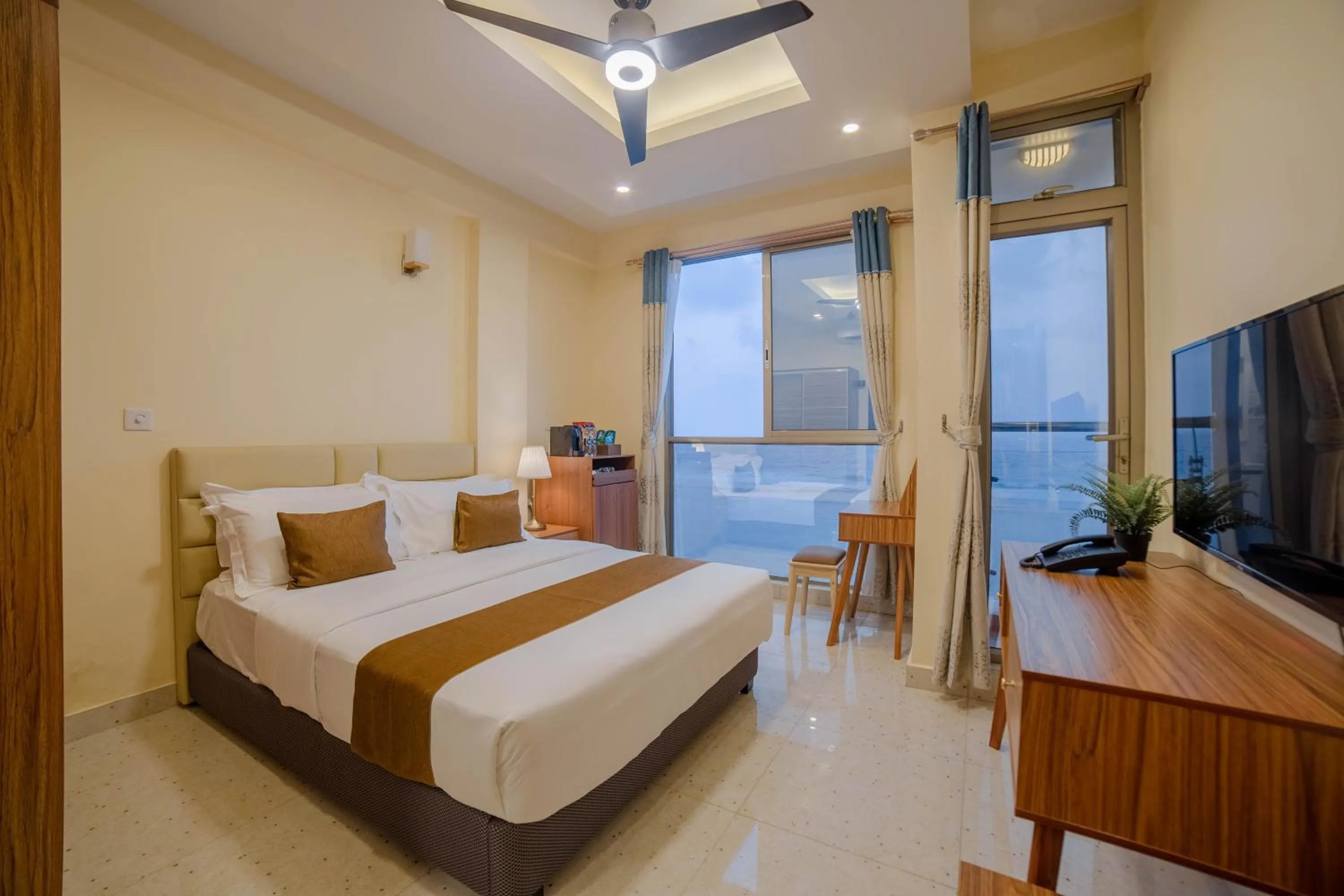 Photo of the whole room, Bed in Amber Beach Hotel