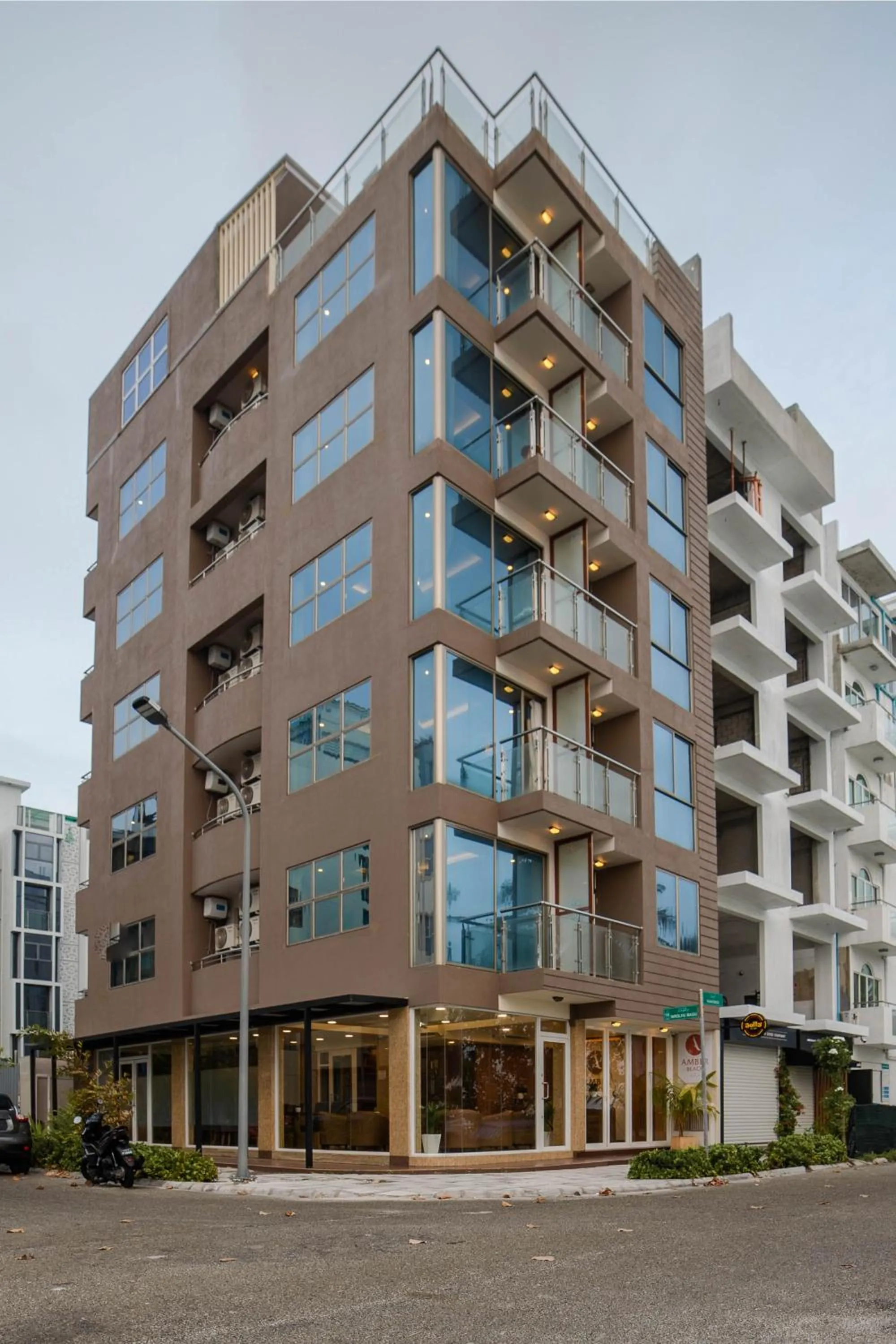 Property building in Amber Beach Hotel