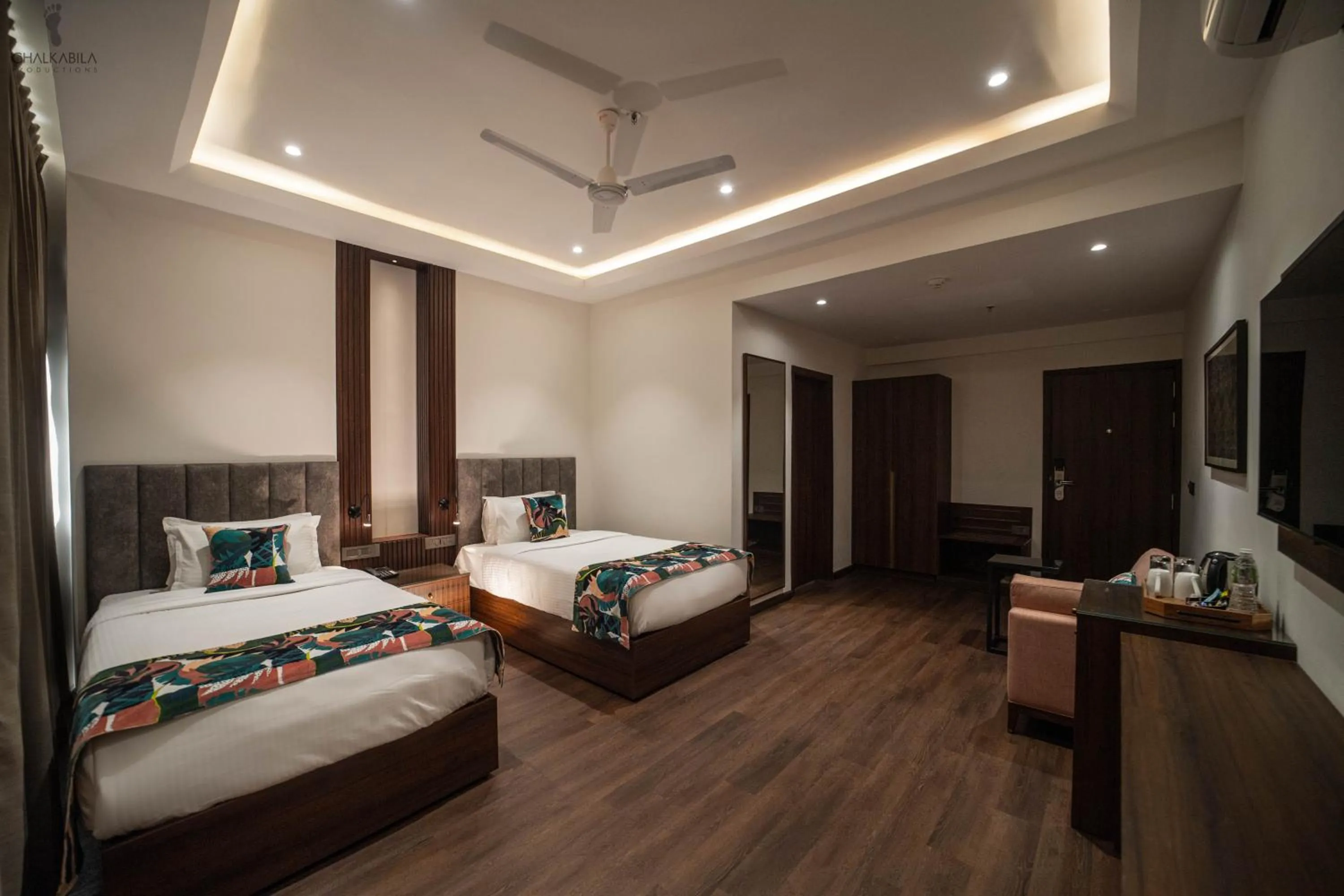 Bed in Aura Boutique Hotel
