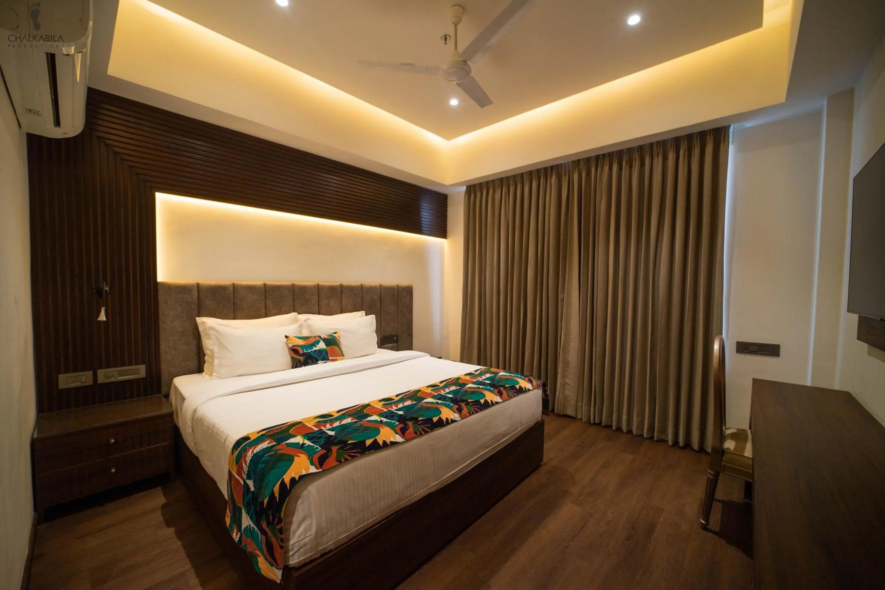 Bed in Aura Boutique Hotel