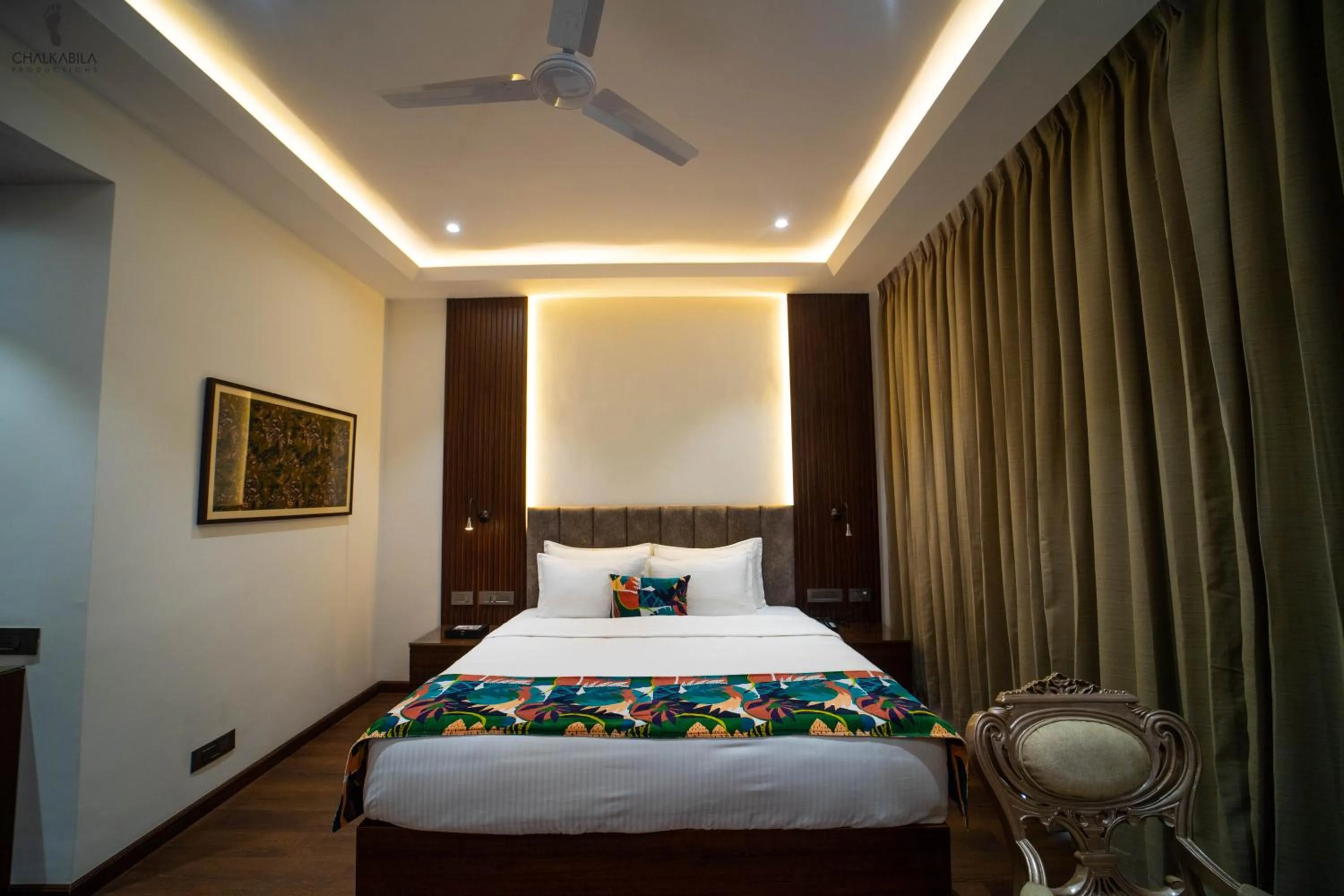 Bed in Aura Boutique Hotel