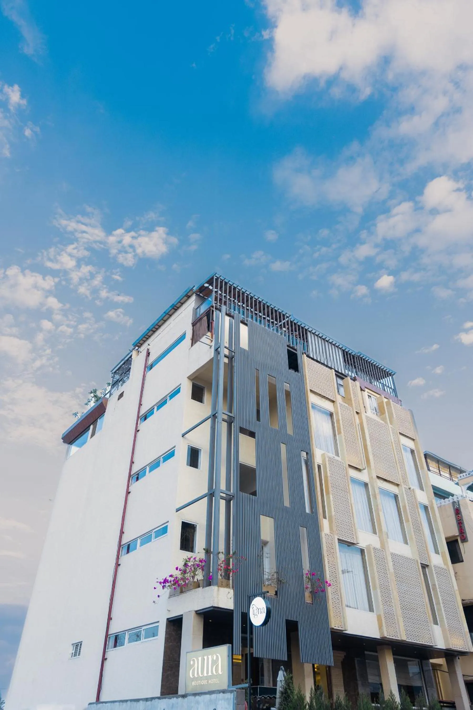 Property building in Aura Boutique Hotel