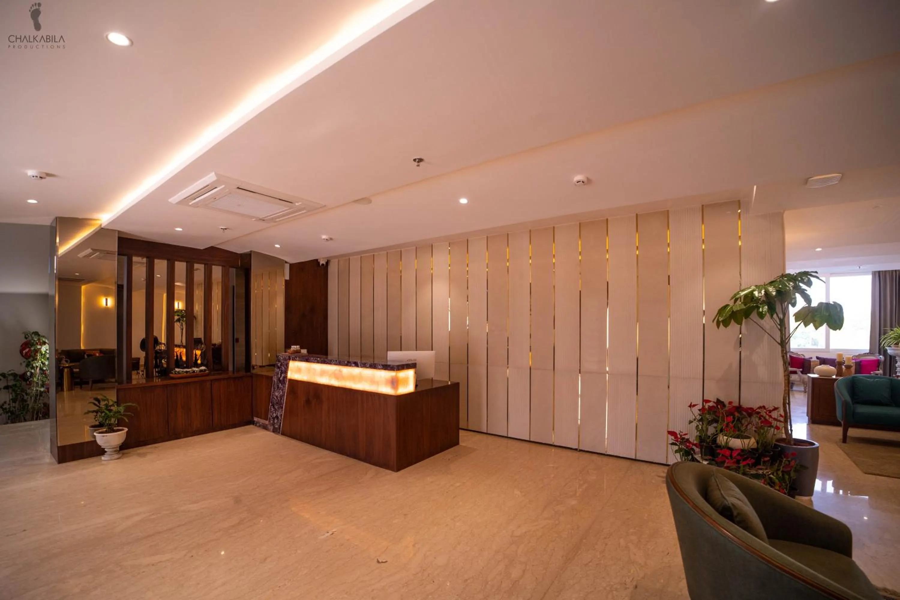 Lobby or reception in Aura Boutique Hotel