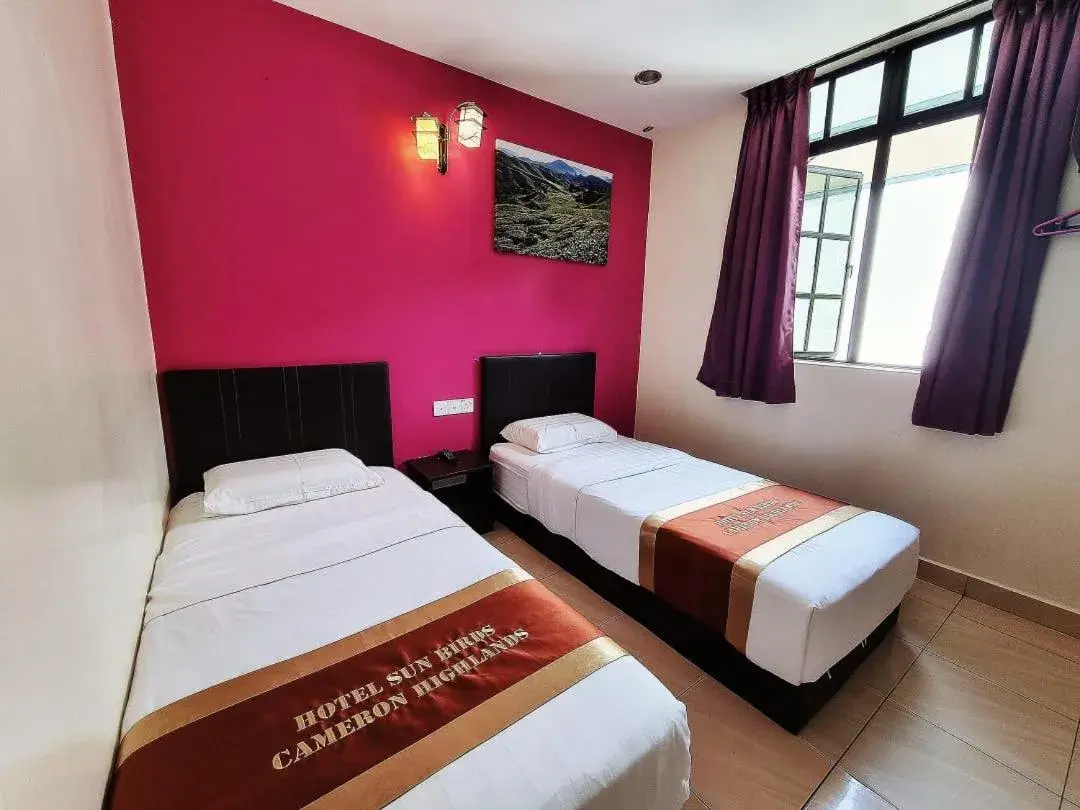 Bed in Hotel Sun Birds Bed in Hotel Sun Birds