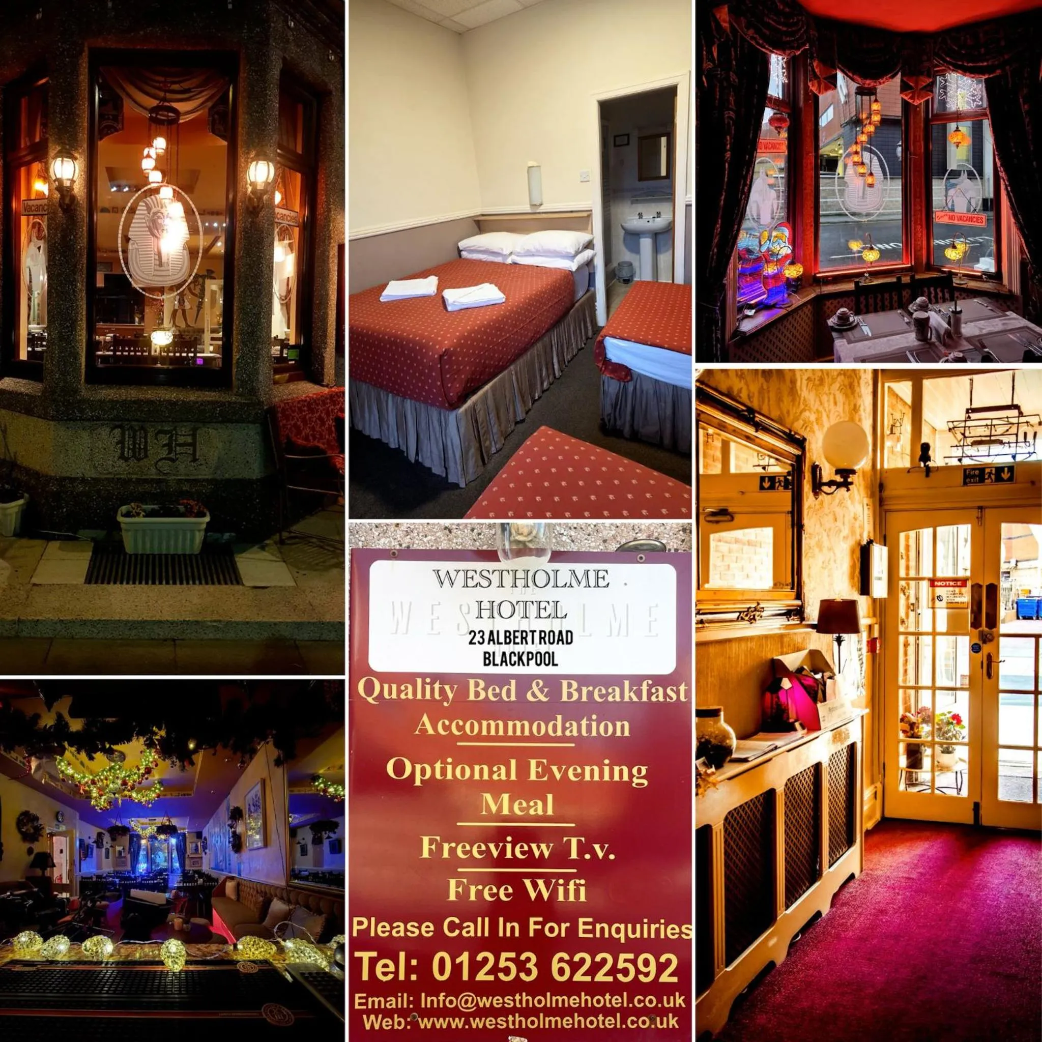 Bed in Westholme Hotel