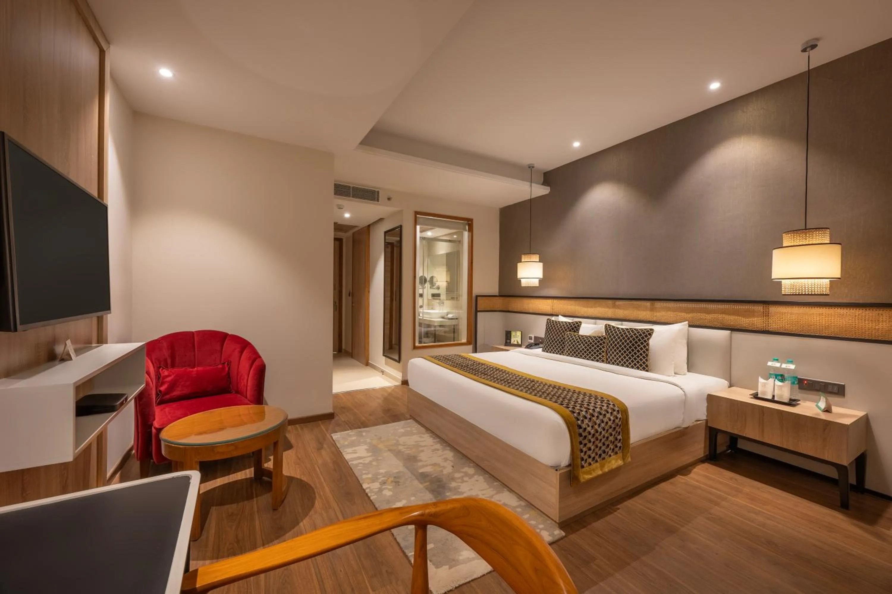 Photo of the whole room, Bed in Snow Valley Heights