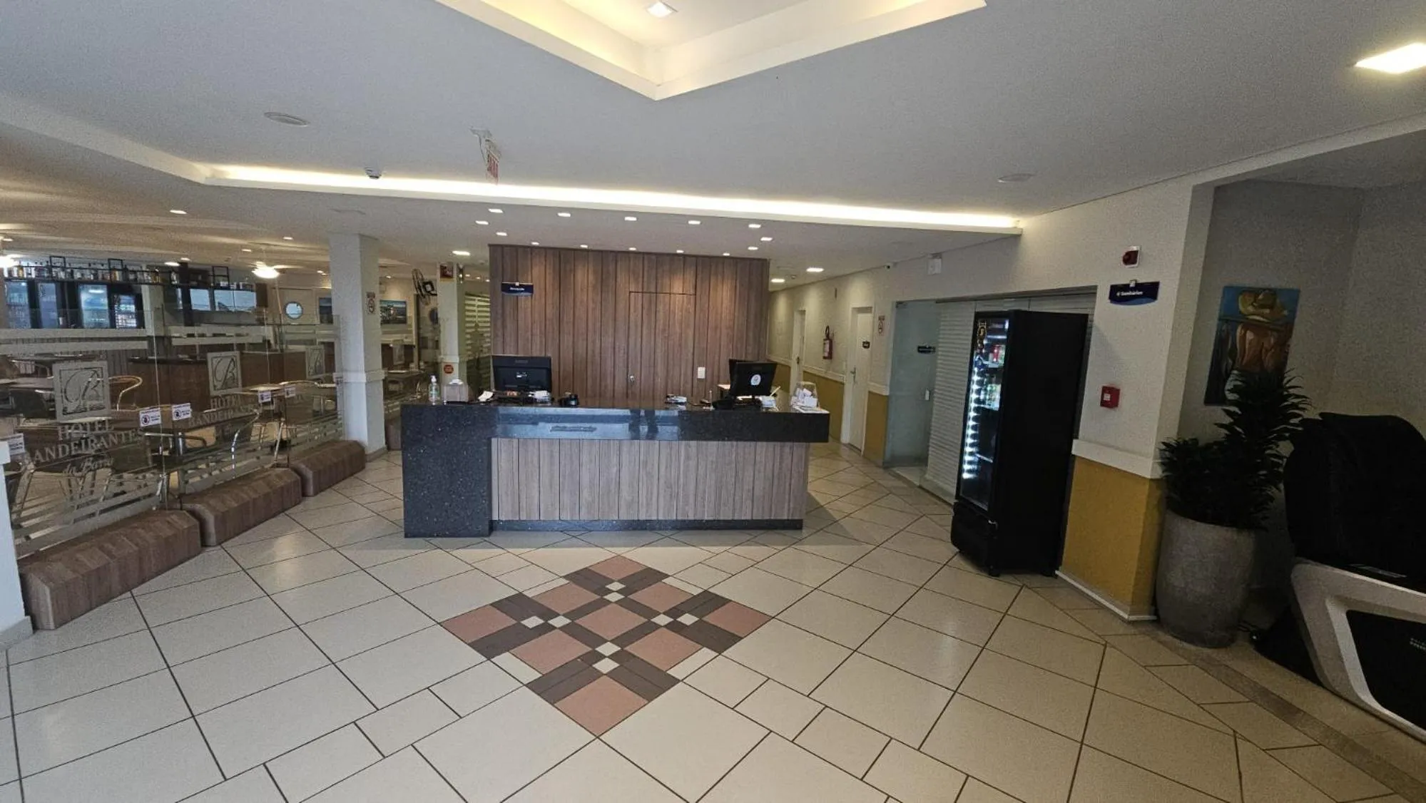 Lobby or reception in Hotel Bandeirantes da Barra