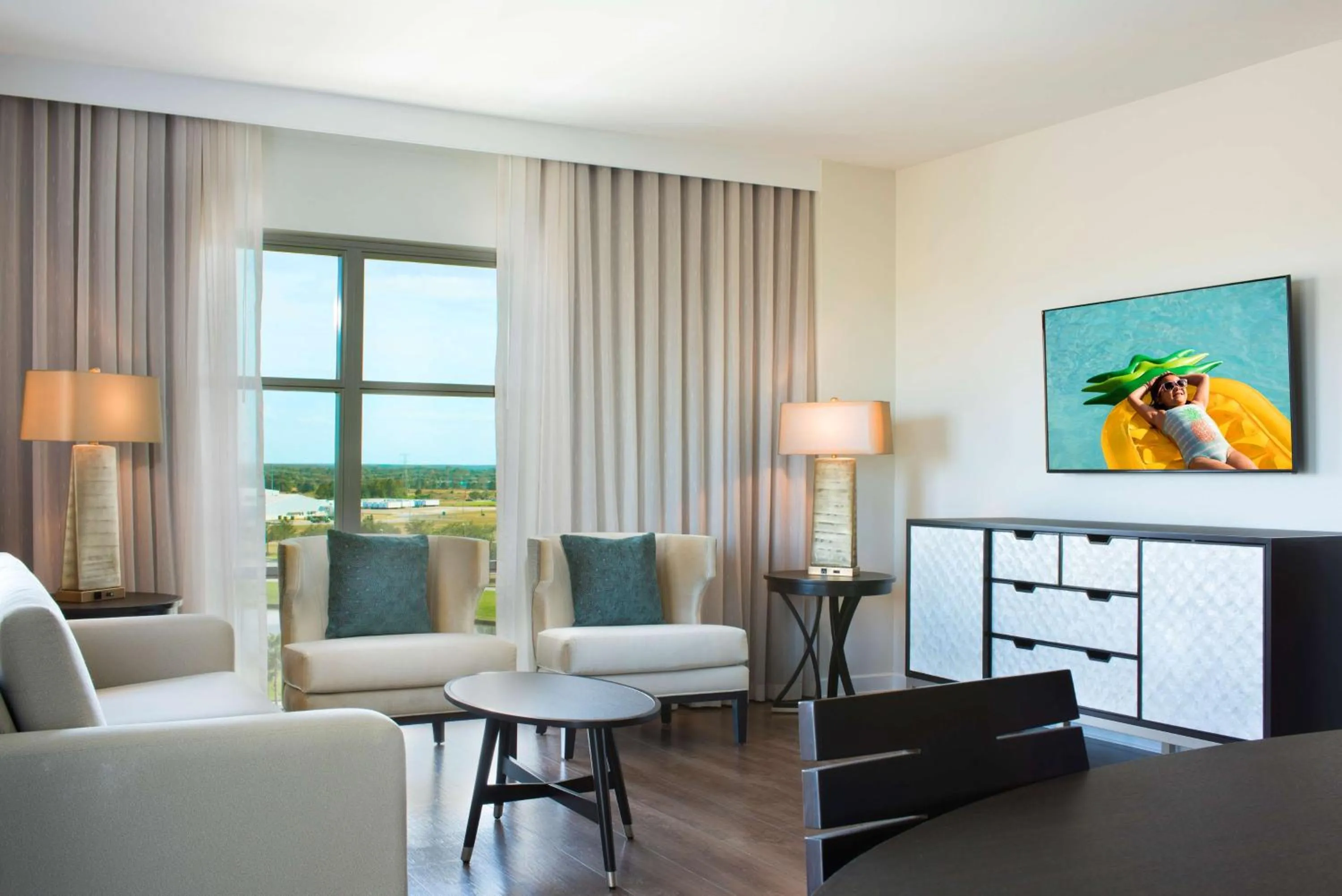 Bed in Hilton Grand Vacations Club Las Palmeras Orlando