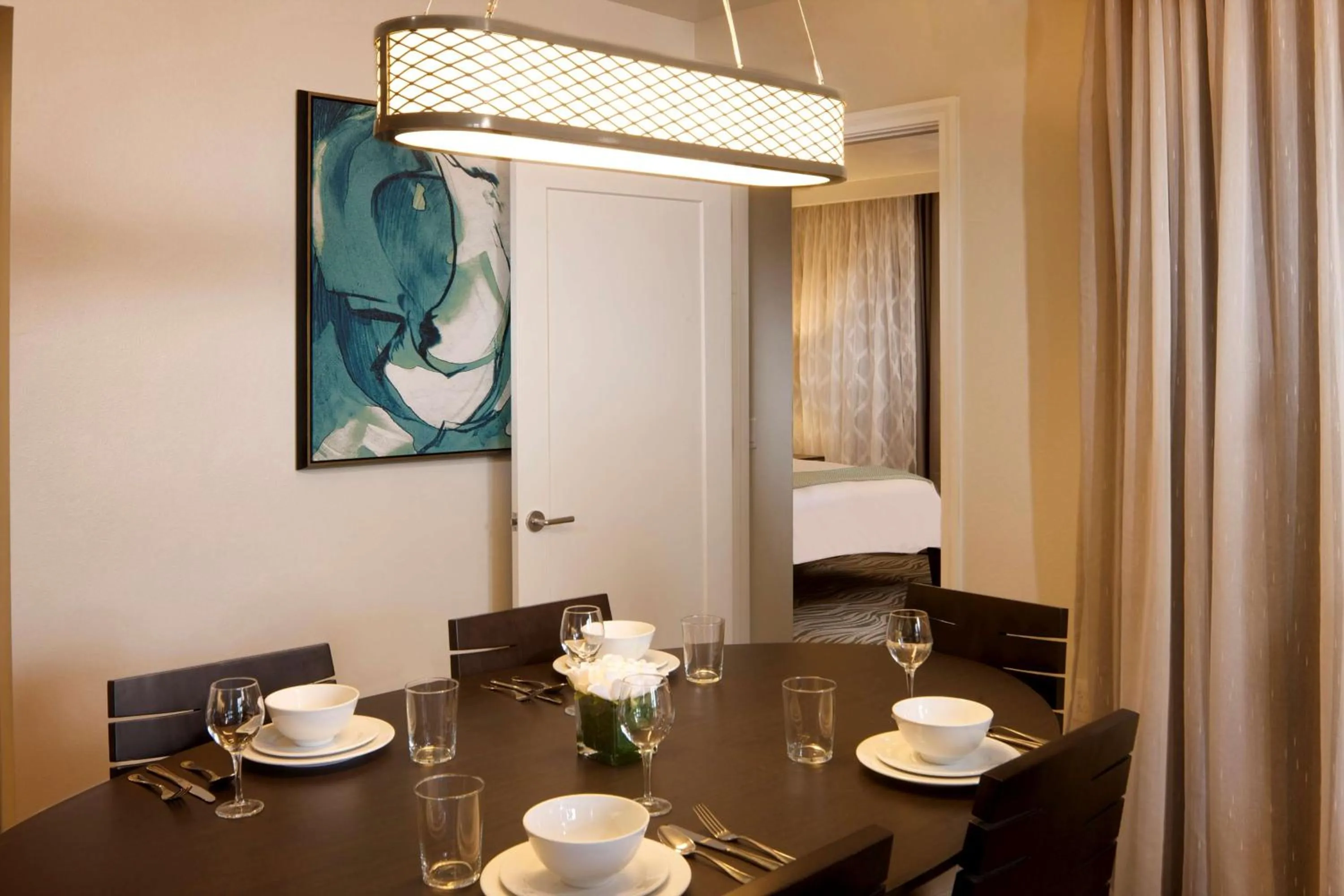 Bed in Hilton Grand Vacations Club Las Palmeras Orlando