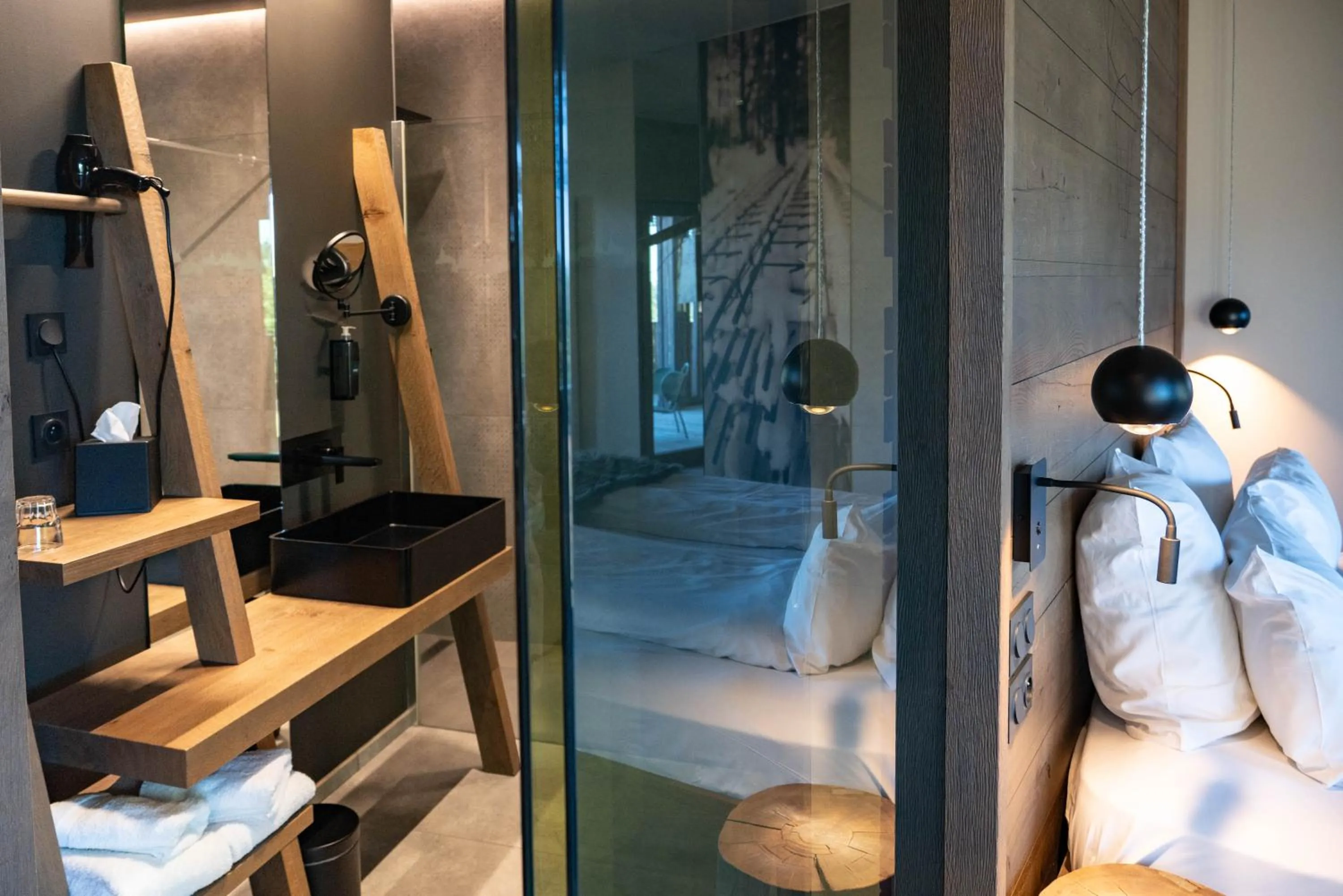 Bathroom in Chalet Hôtel & Spa Le Collet