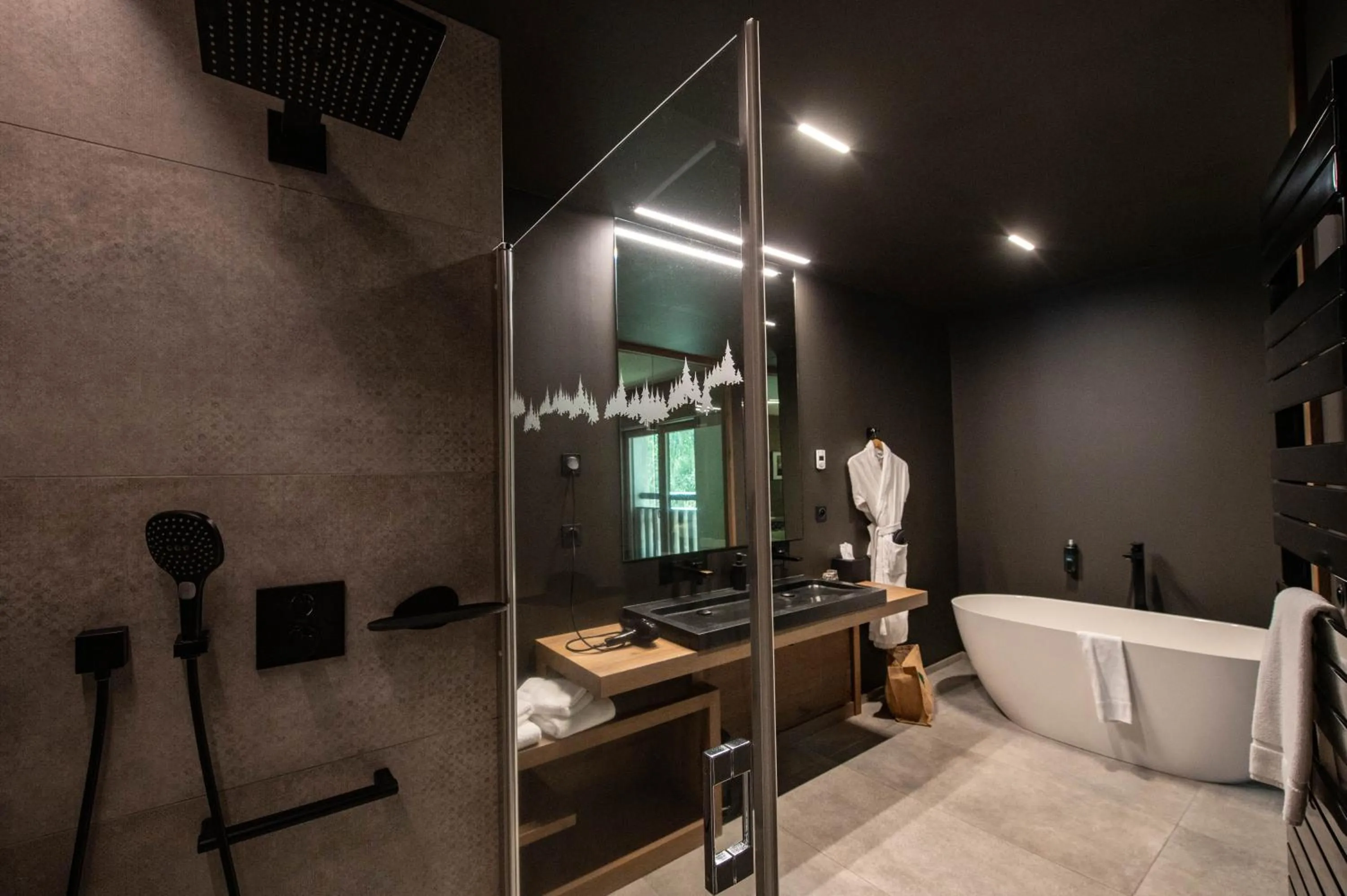 Bathroom in Chalet Hôtel & Spa Le Collet