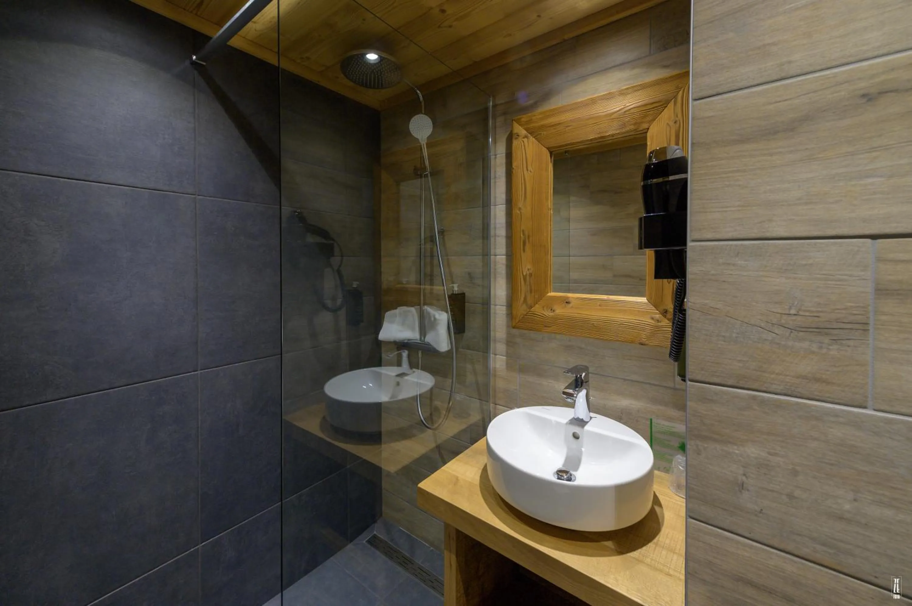Bathroom in Chalet Hôtel & Spa Le Collet