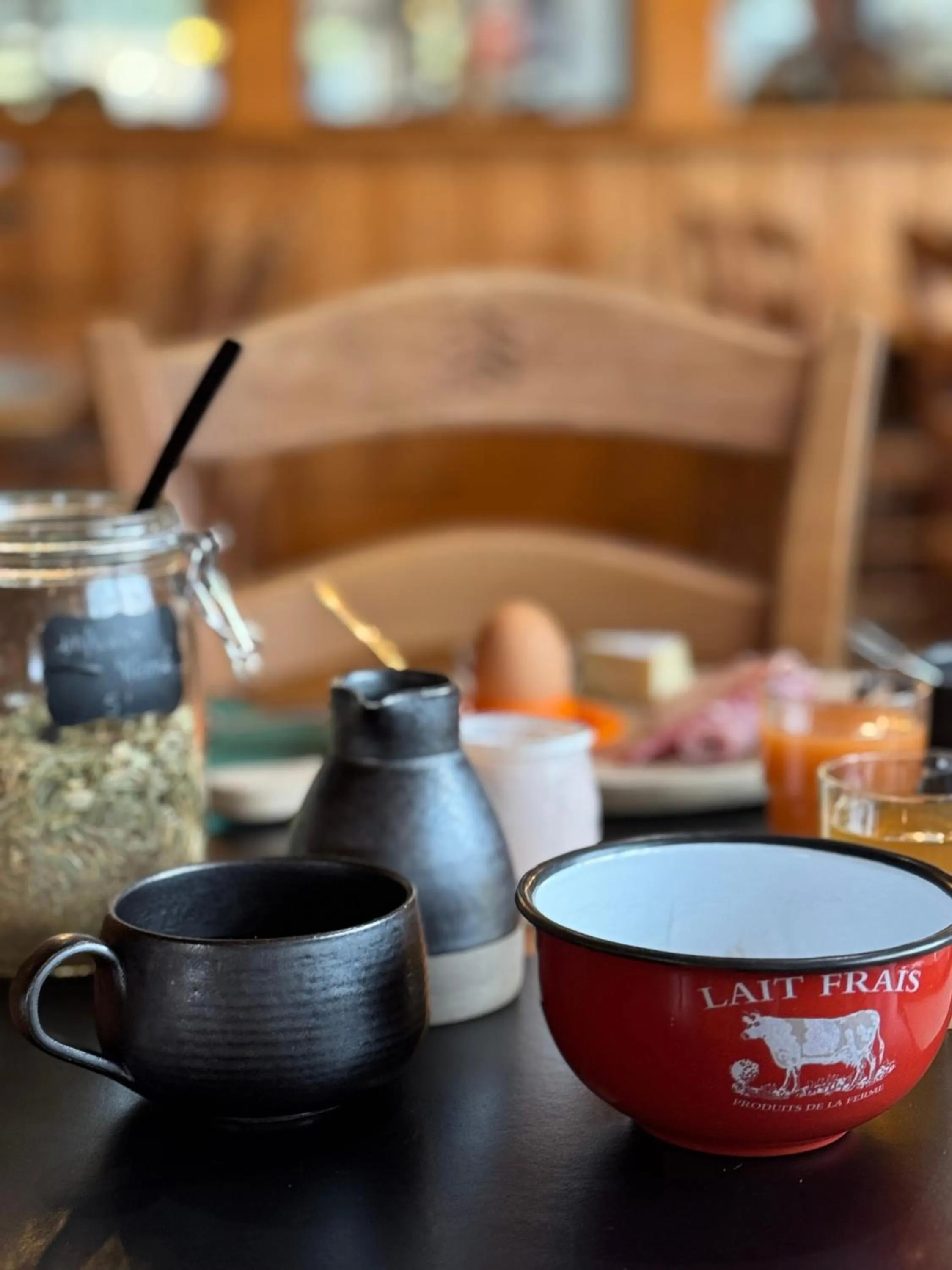 Breakfast in Chalet Hôtel & Spa Le Collet