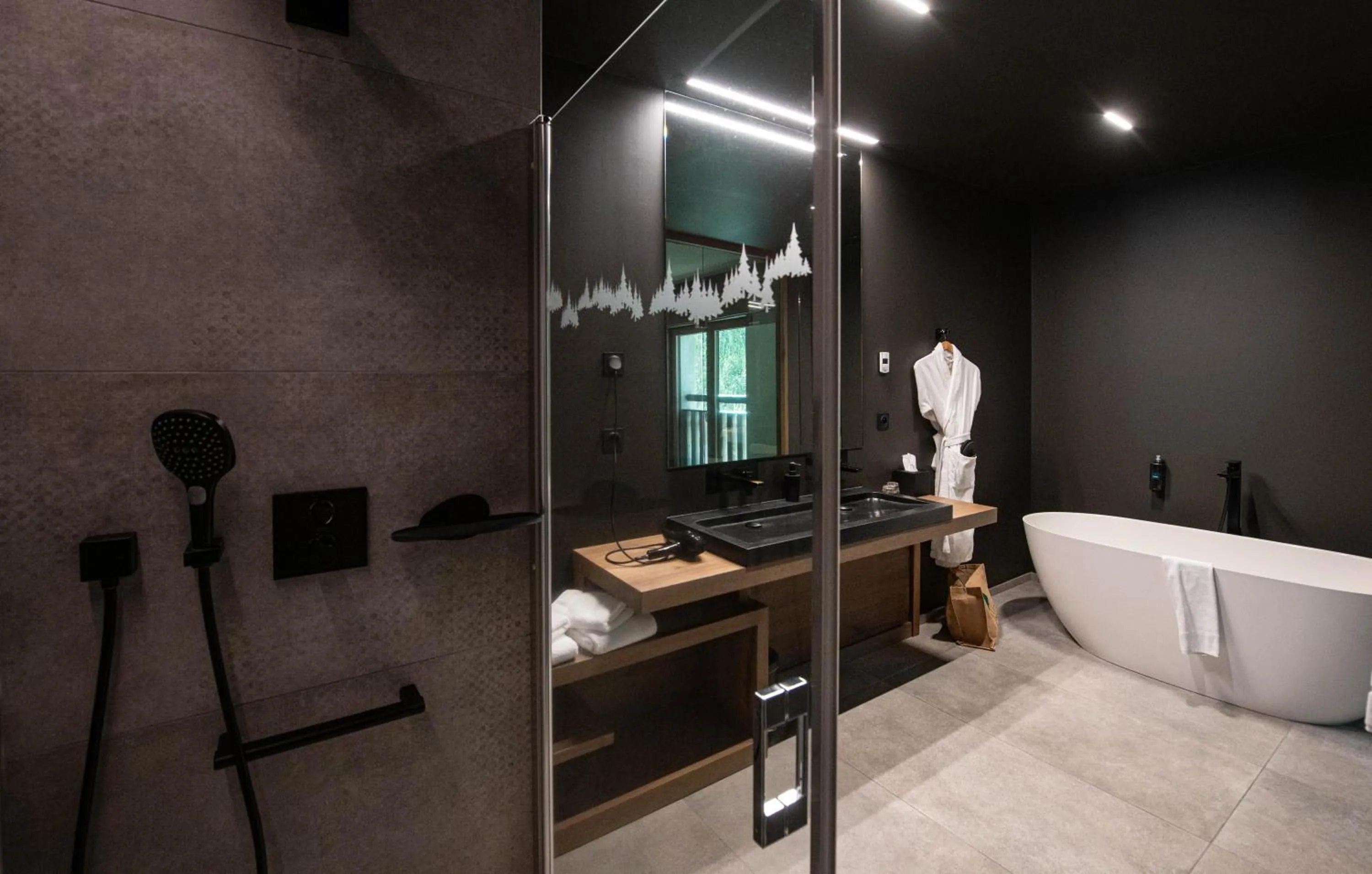 Bathroom in Chalet Hôtel & Spa Le Collet