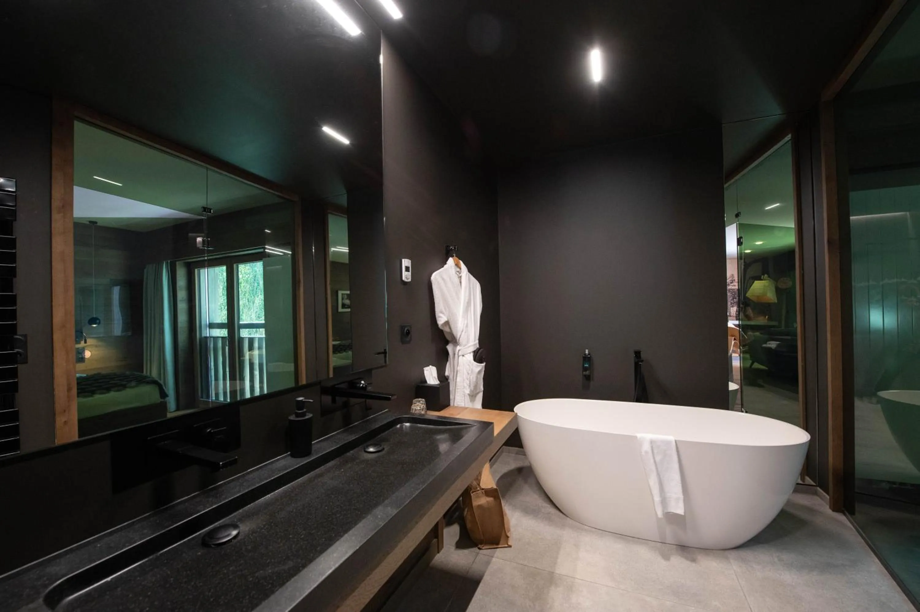 Bathroom in Chalet Hôtel & Spa Le Collet