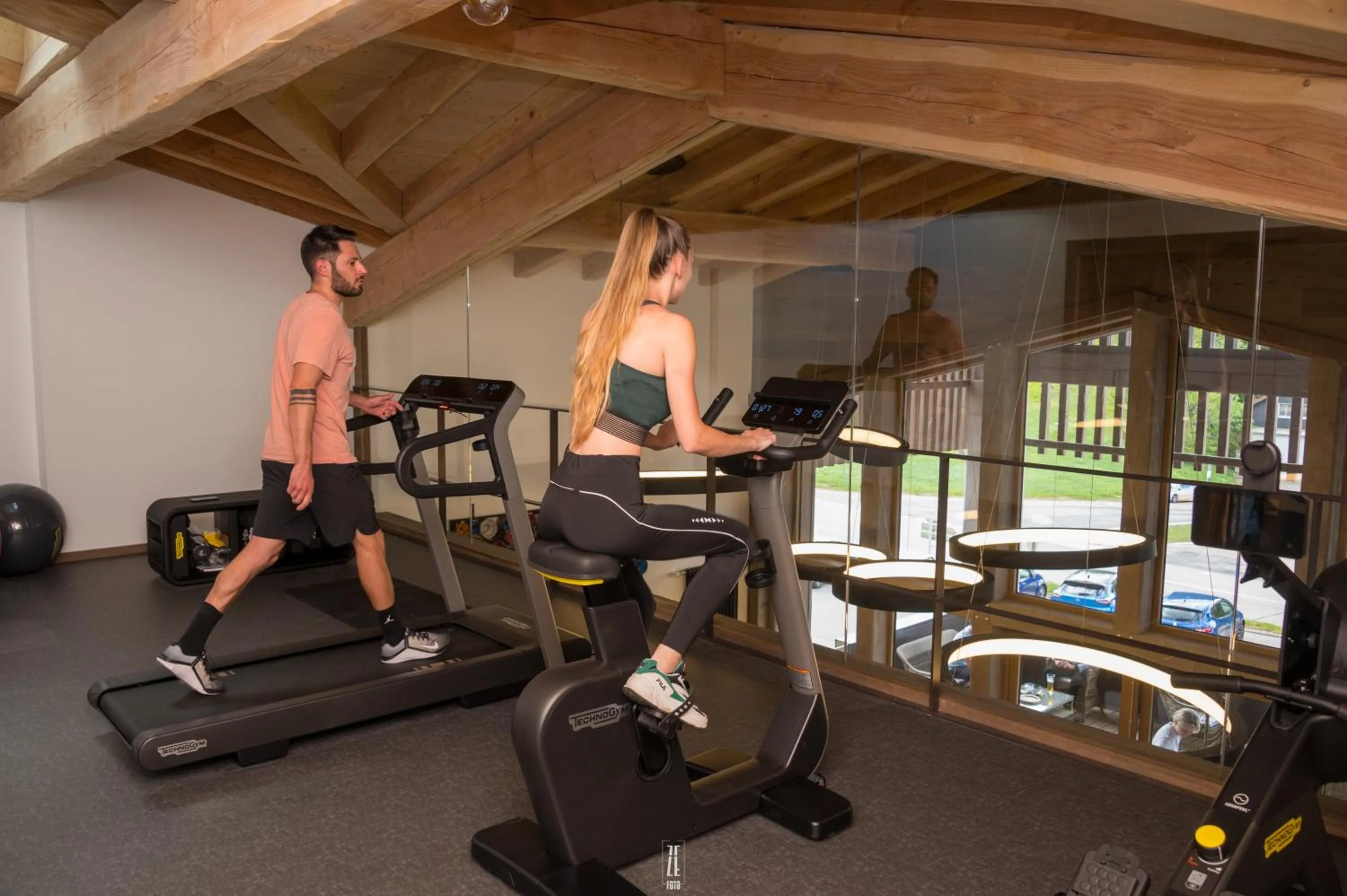 Fitness centre/facilities in Chalet Hôtel & Spa Le Collet