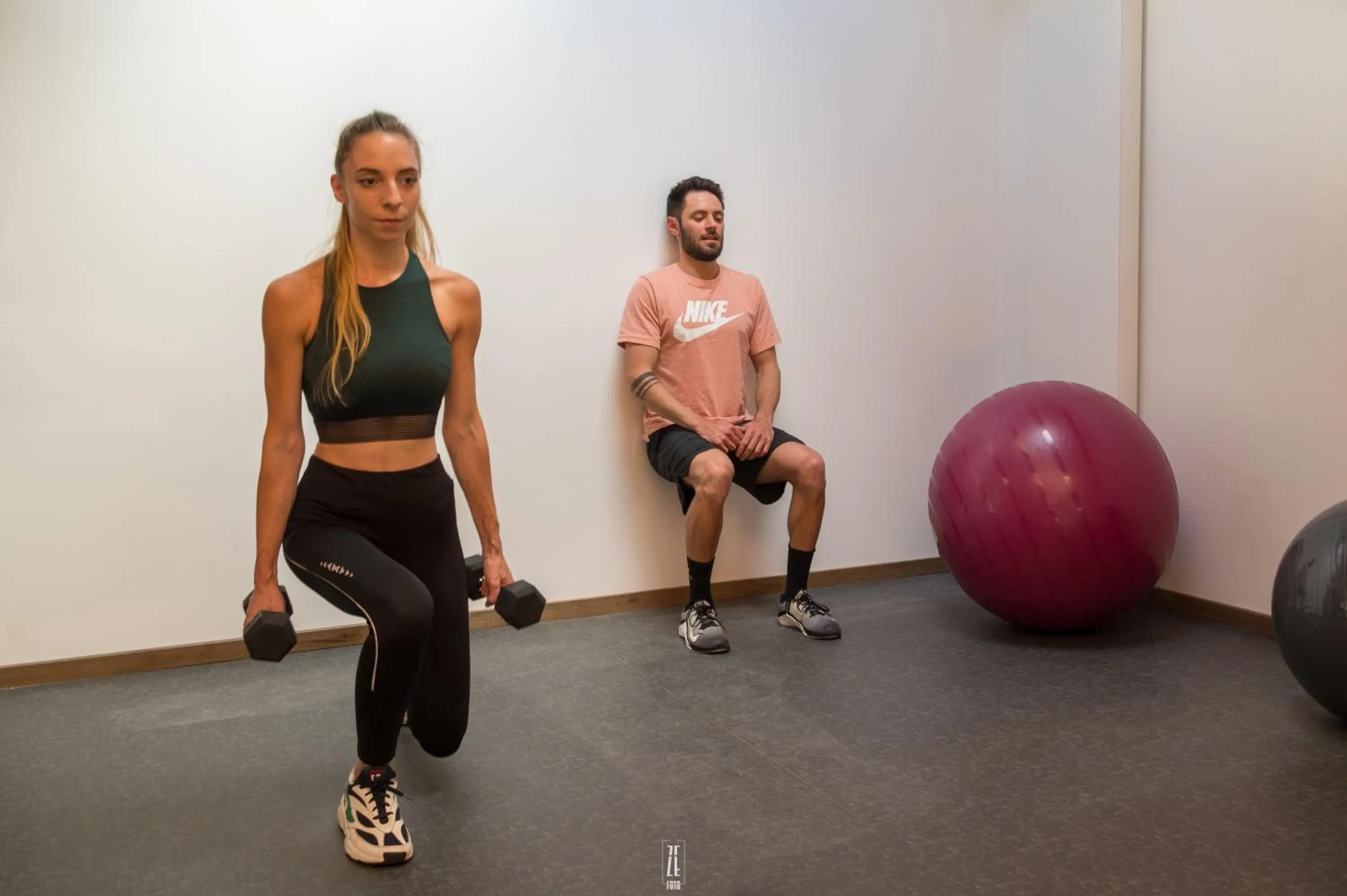 Fitness centre/facilities in Chalet Hôtel & Spa Le Collet