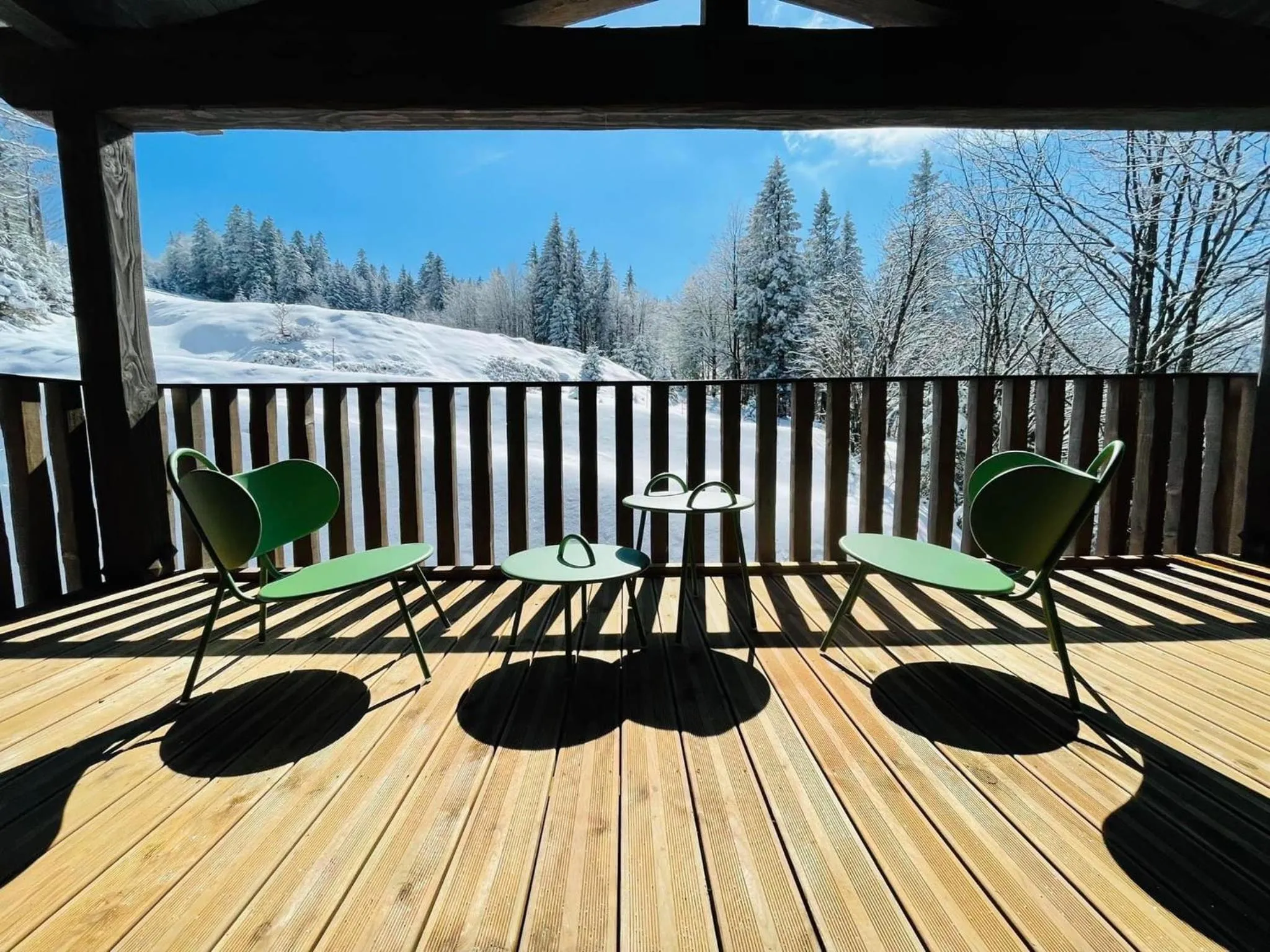 View (from property/room) in Chalet Hôtel & Spa Le Collet