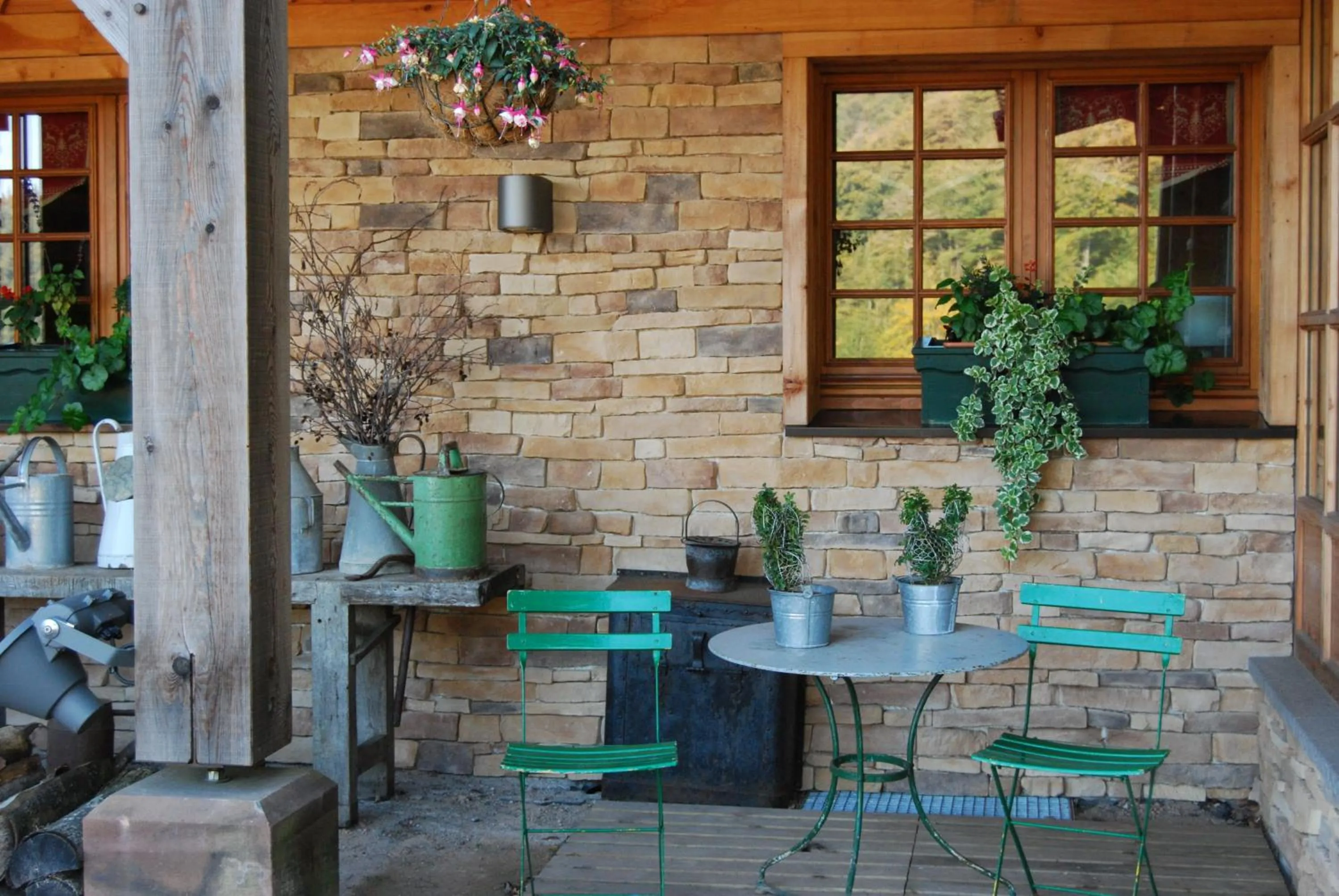 Patio in Chalet Hôtel & Spa Le Collet