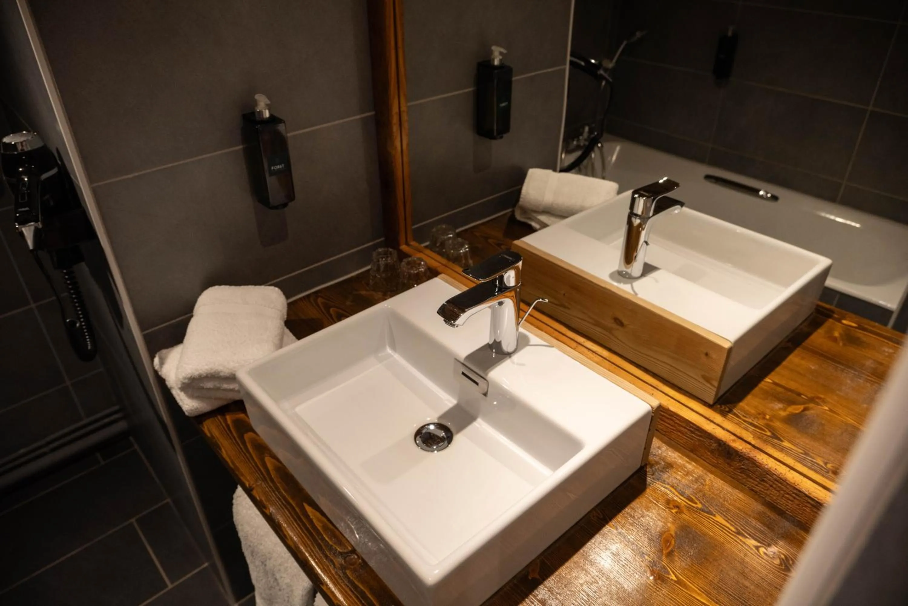Bathroom in Chalet Hôtel & Spa Le Collet