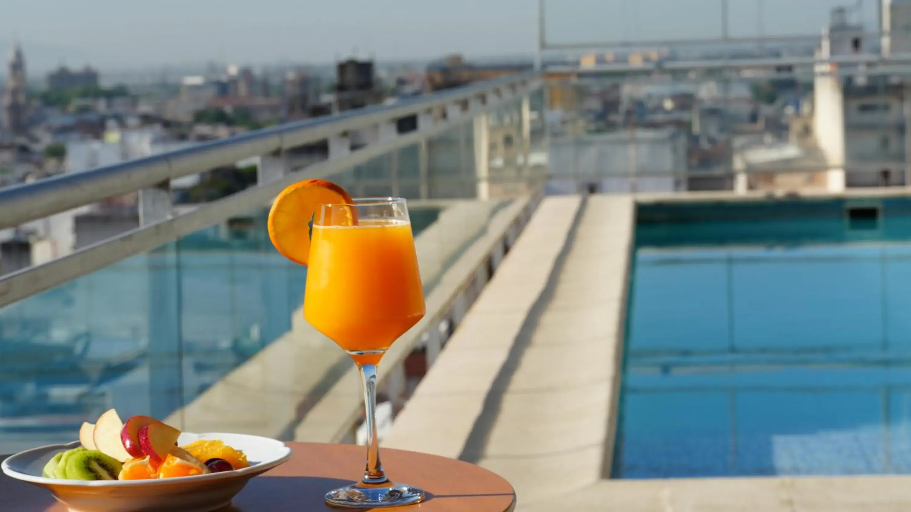 Swimming pool in Design Suites Salta Swimming pool in Design Suites Salta