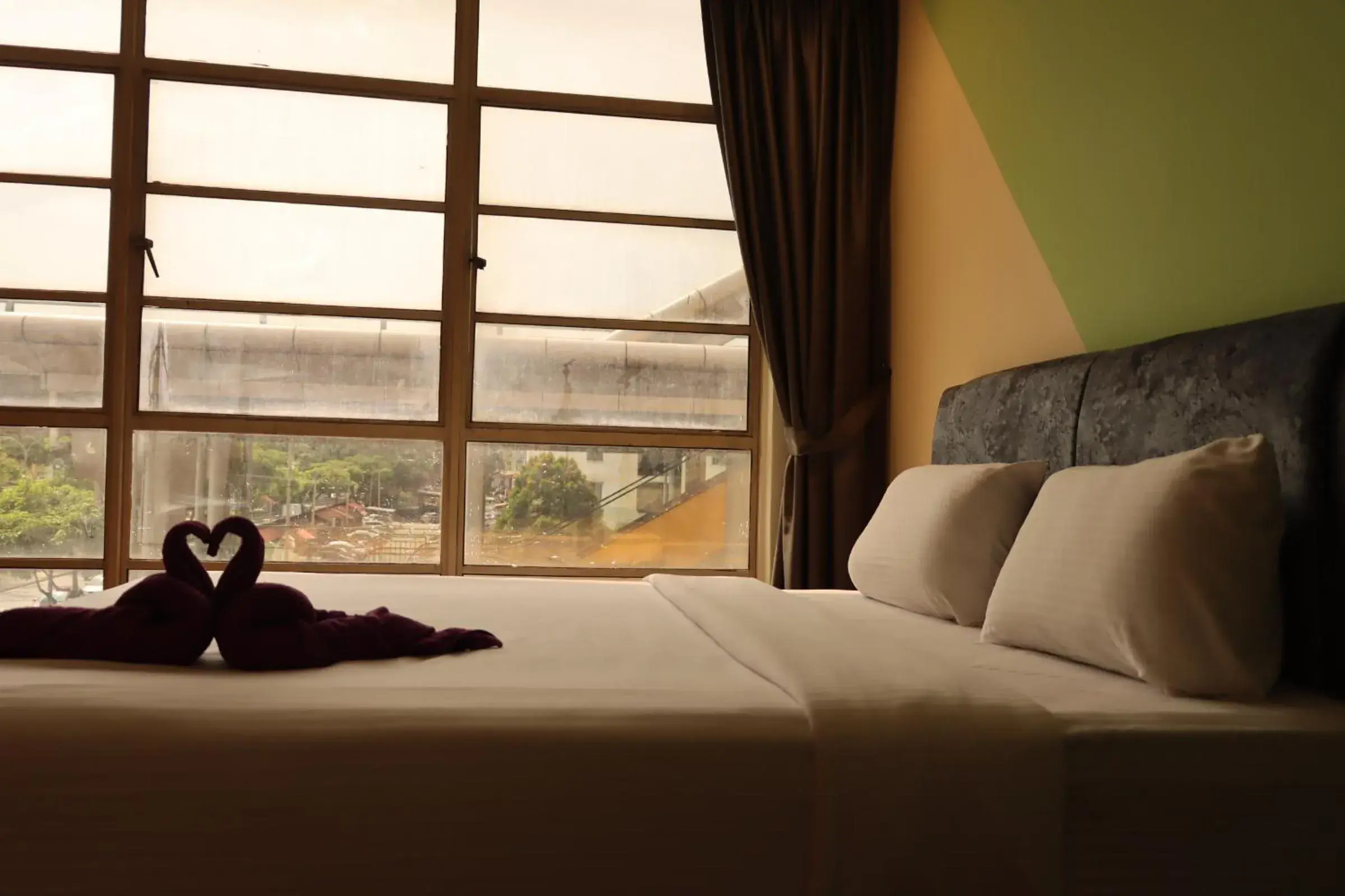 City view, Bed in Oscar Inn City view, Bed in Oscar Inn