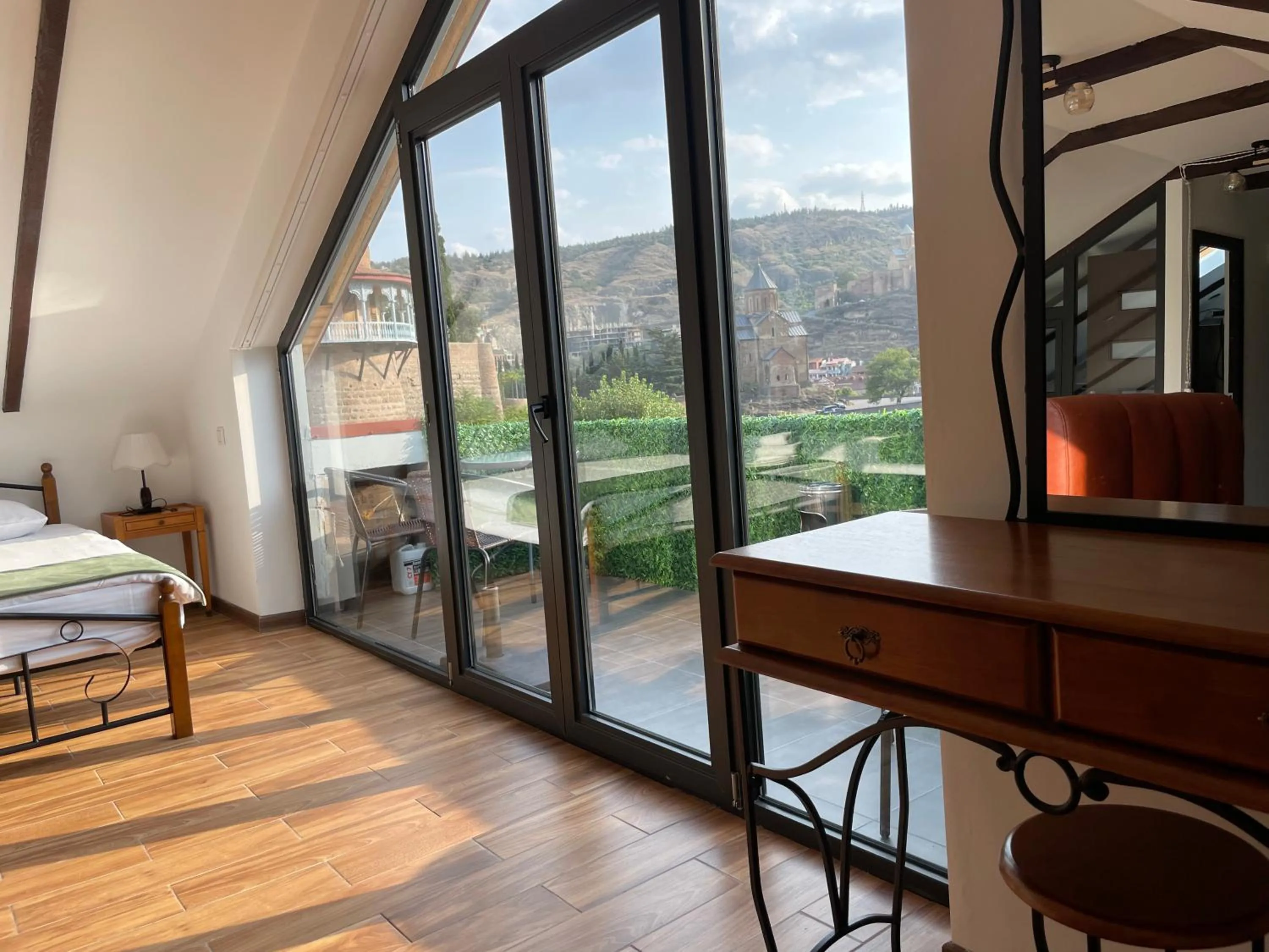 Bed in Rikhe palace boutique hotel