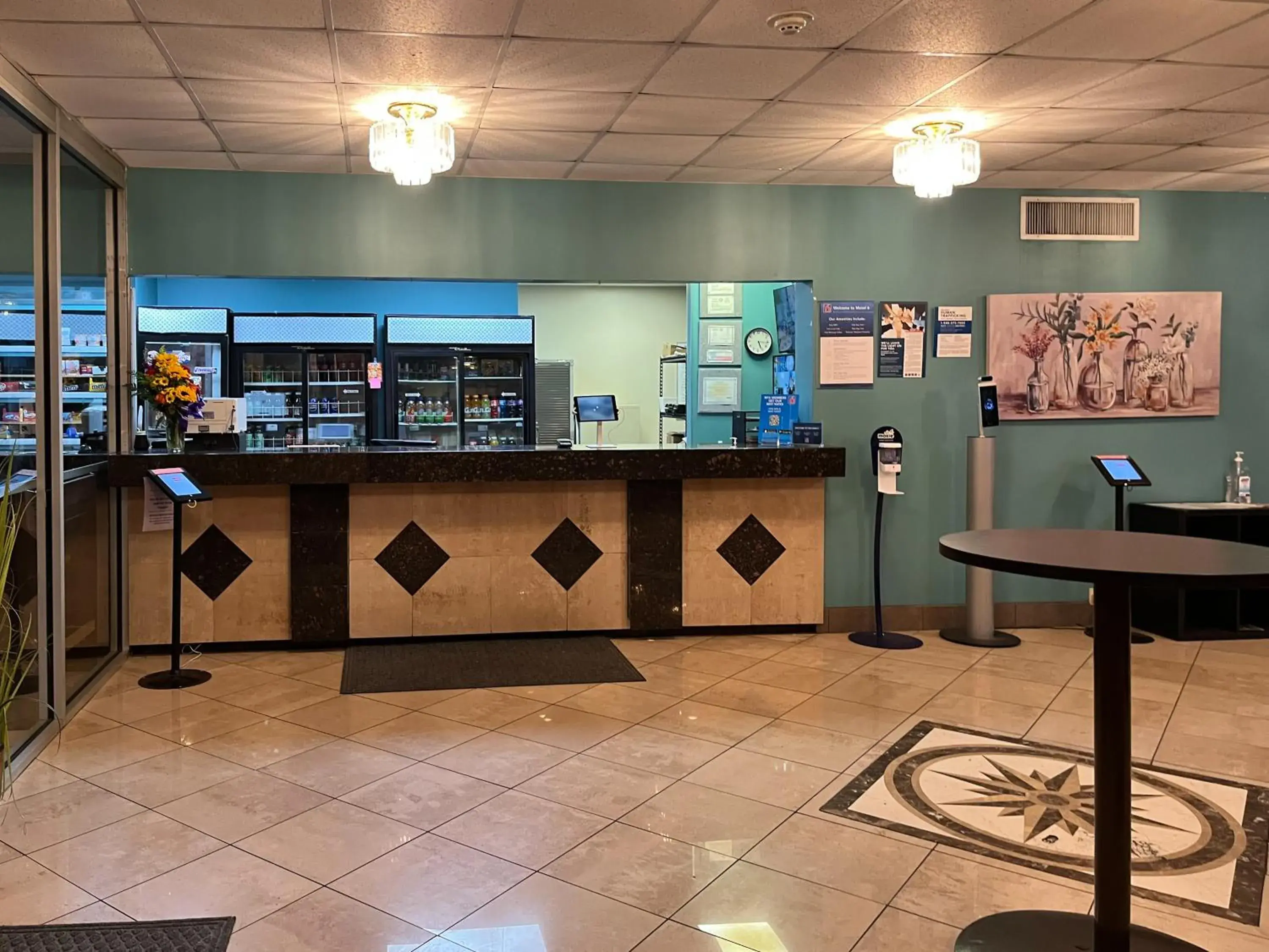 Lobby or reception in Motel 6 Mesquite, TX Town East