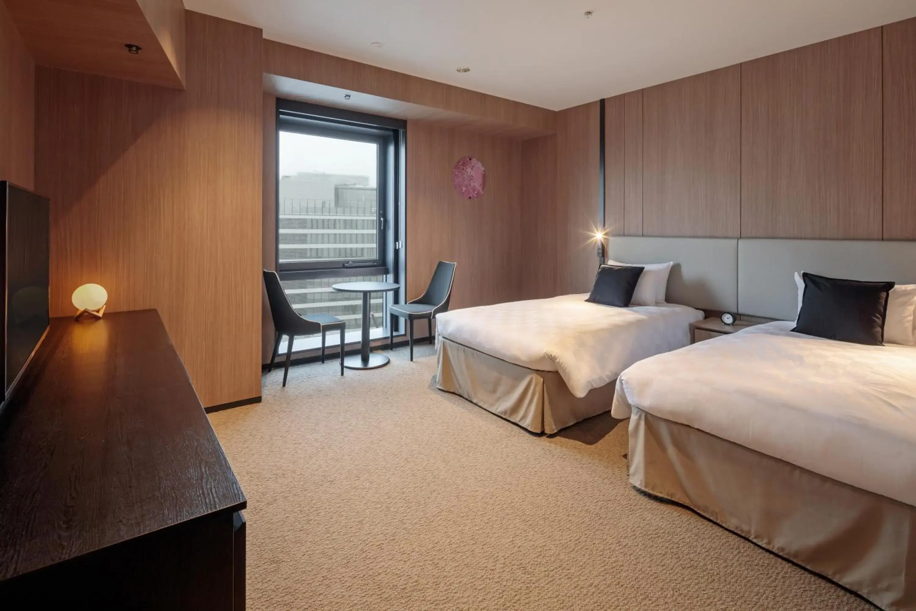 Bed in Yokohama Tokyu REI Hotel Bed in Yokohama Tokyu REI Hotel