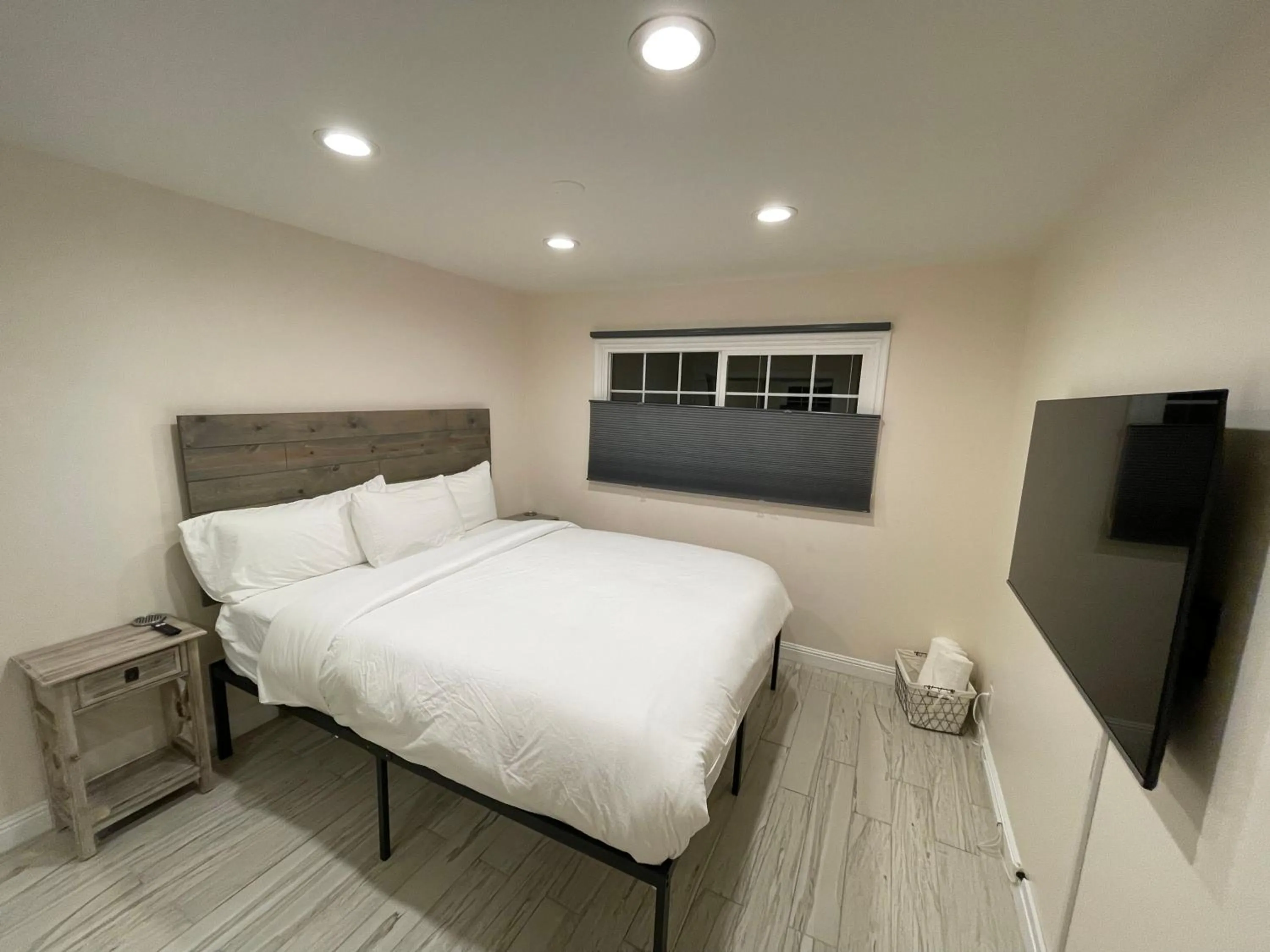 Bedroom, Bed in Cheerful, Beautifully Remodeled, Modern, Comfortable Home