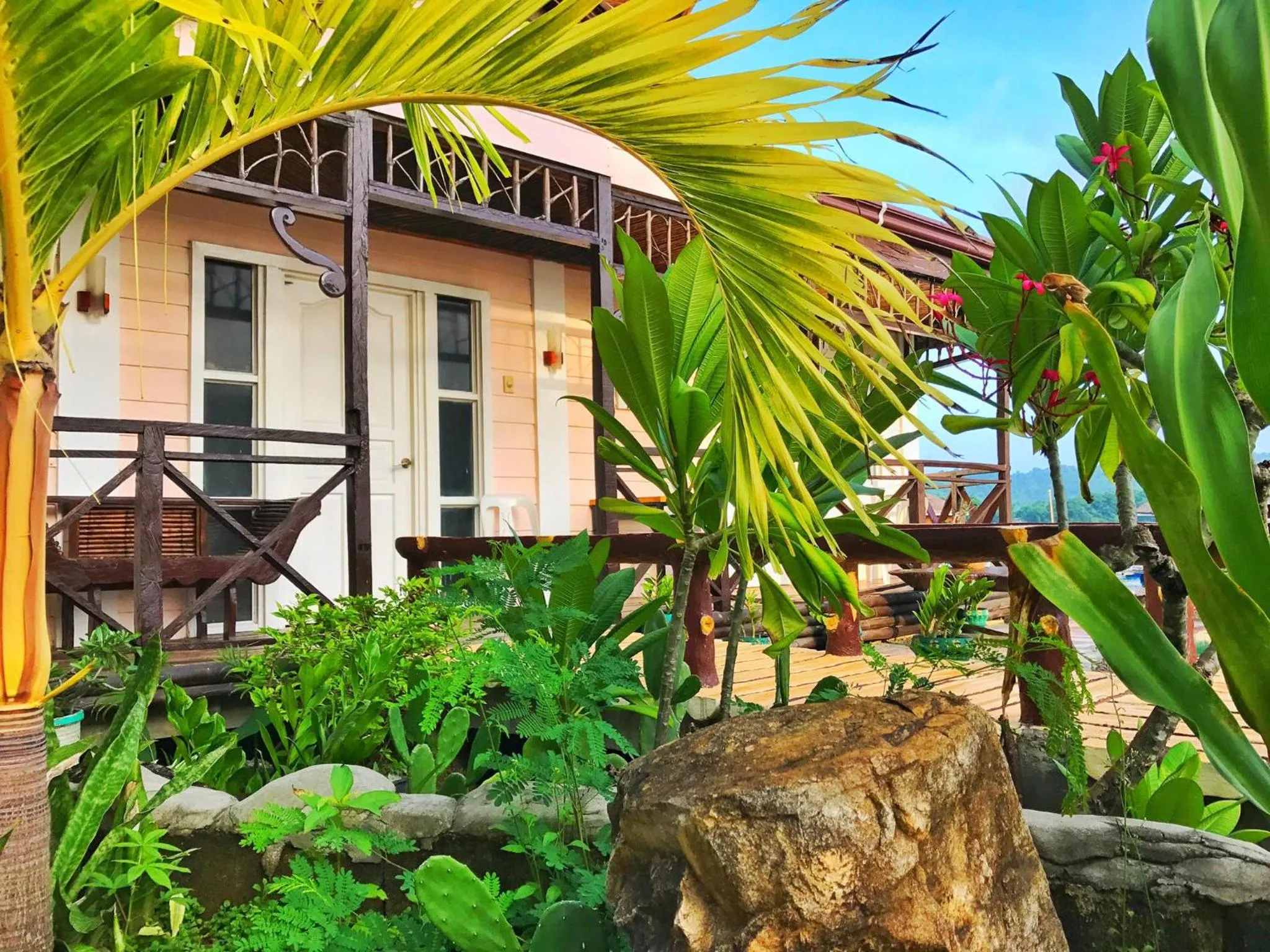 Property building in Grace Island Resort by Cocotel