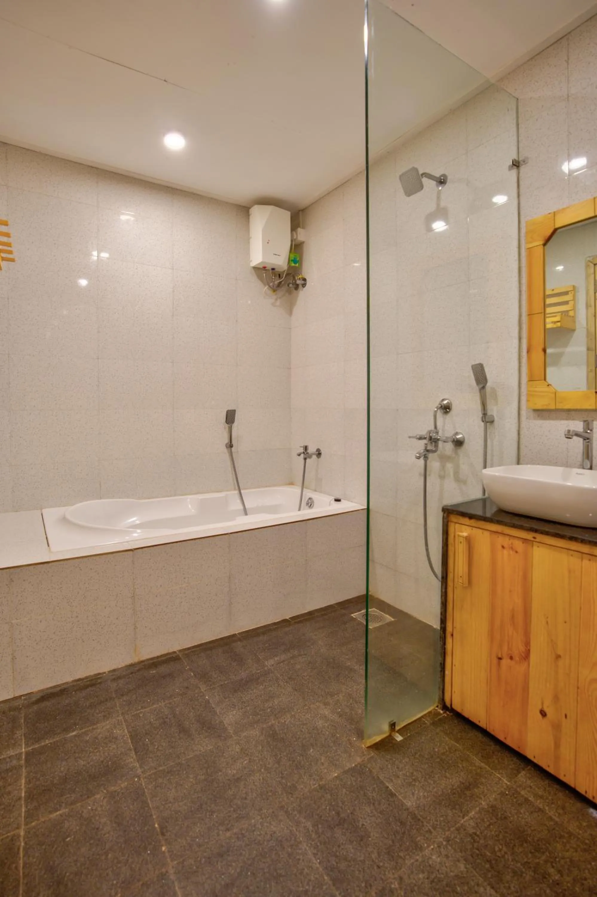 Shower in The Lazy Cabanas