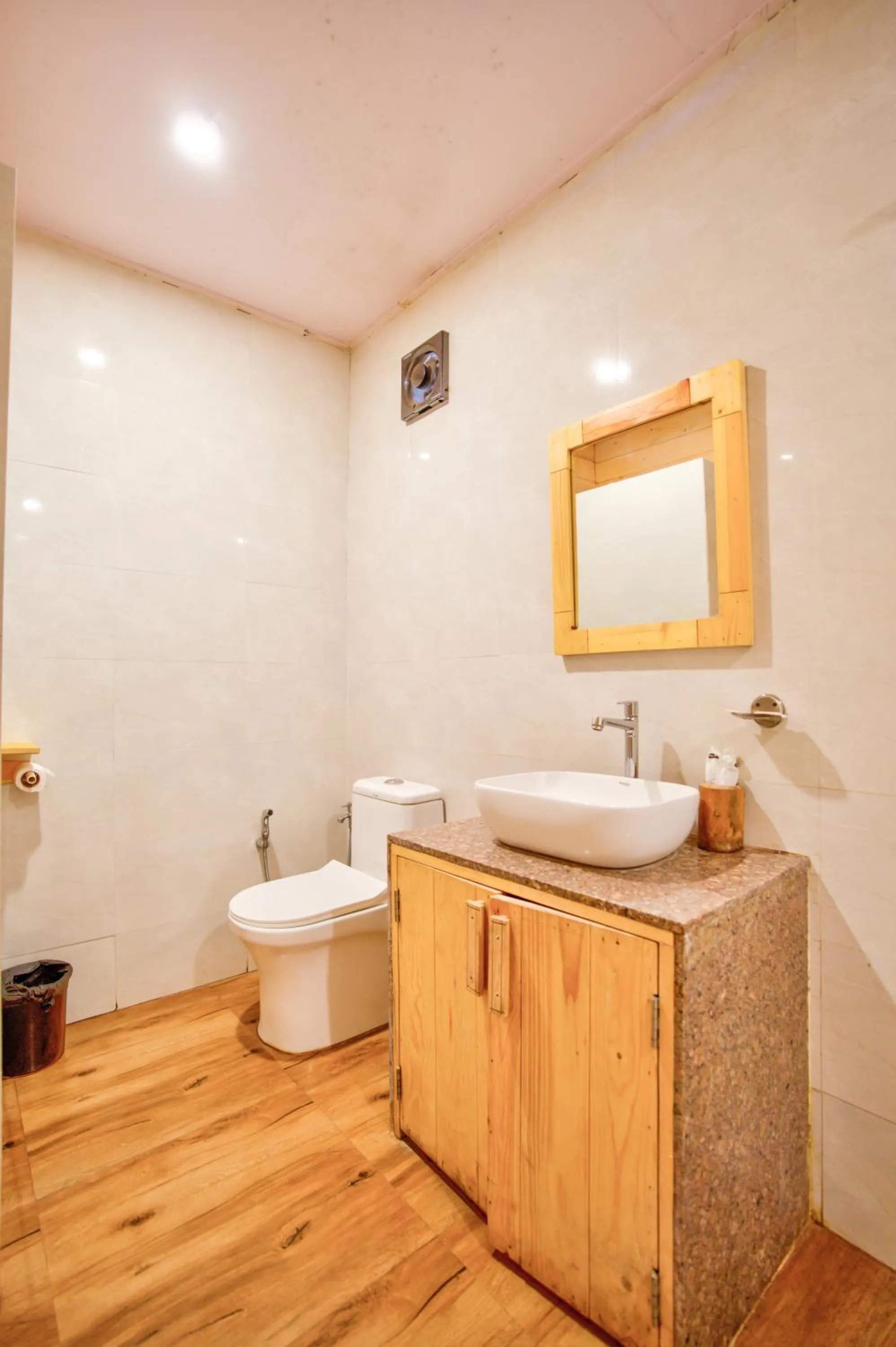 Toilet in The Lazy Cabanas