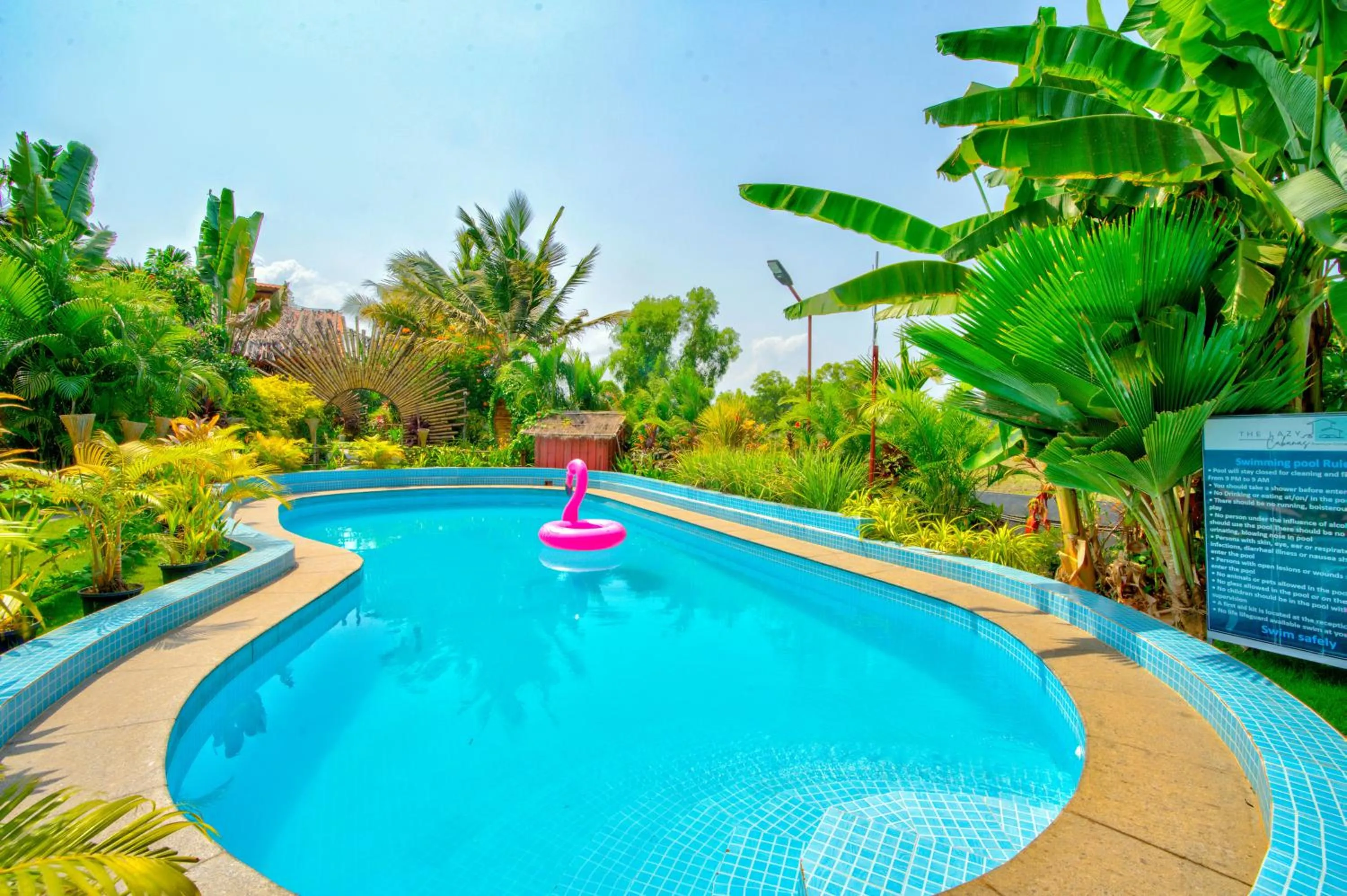 Day in The Lazy Cabanas