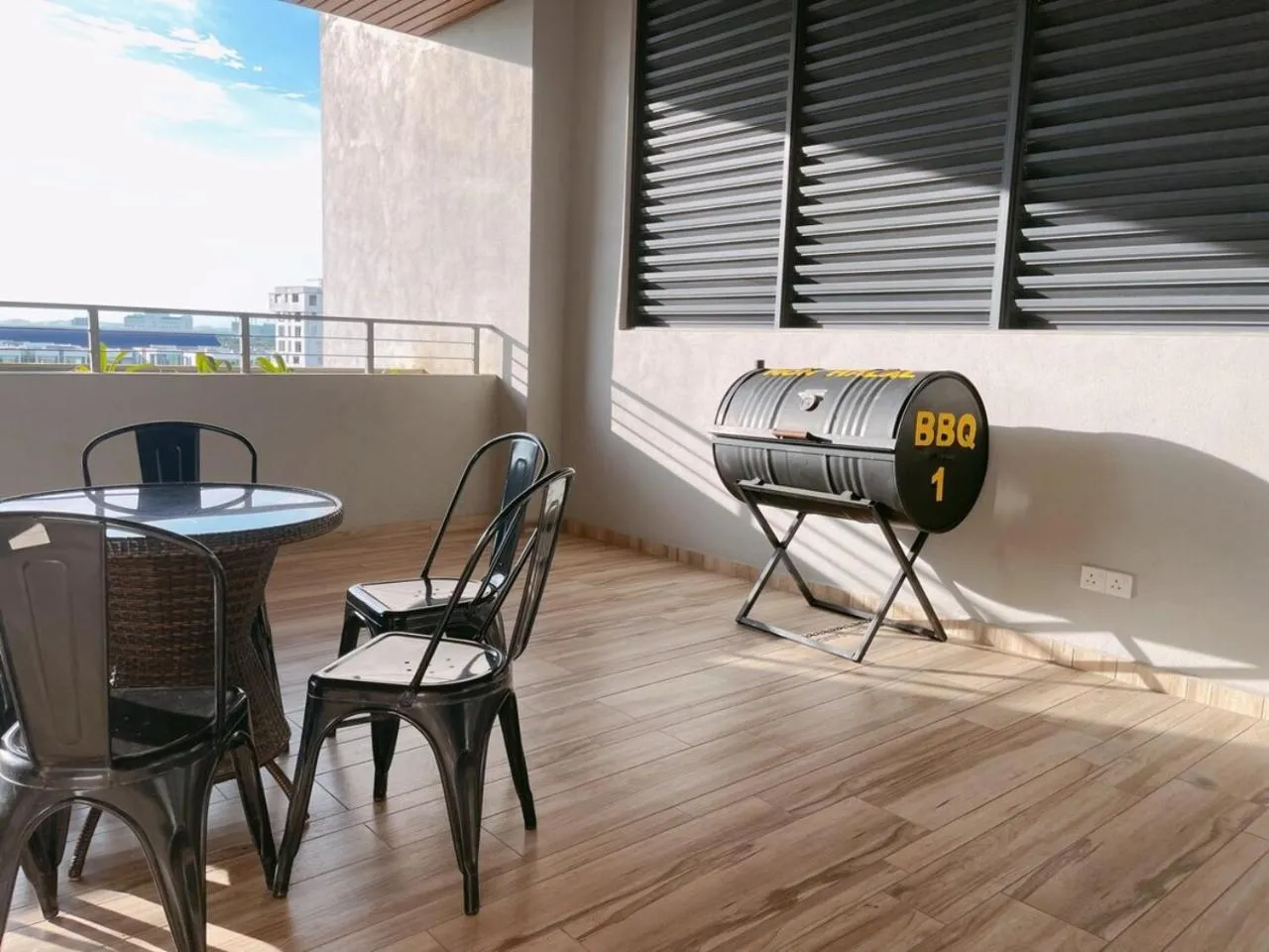 BBQ facilities in Atlantis Residences Melaka