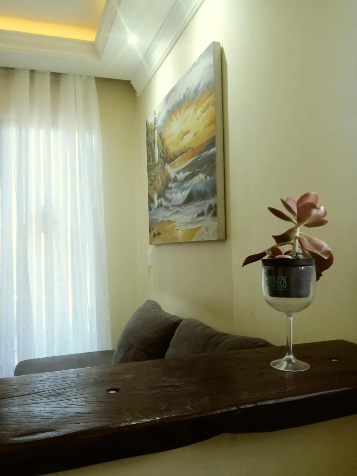 Living room in Chalés Pôr do Sol Gostoso