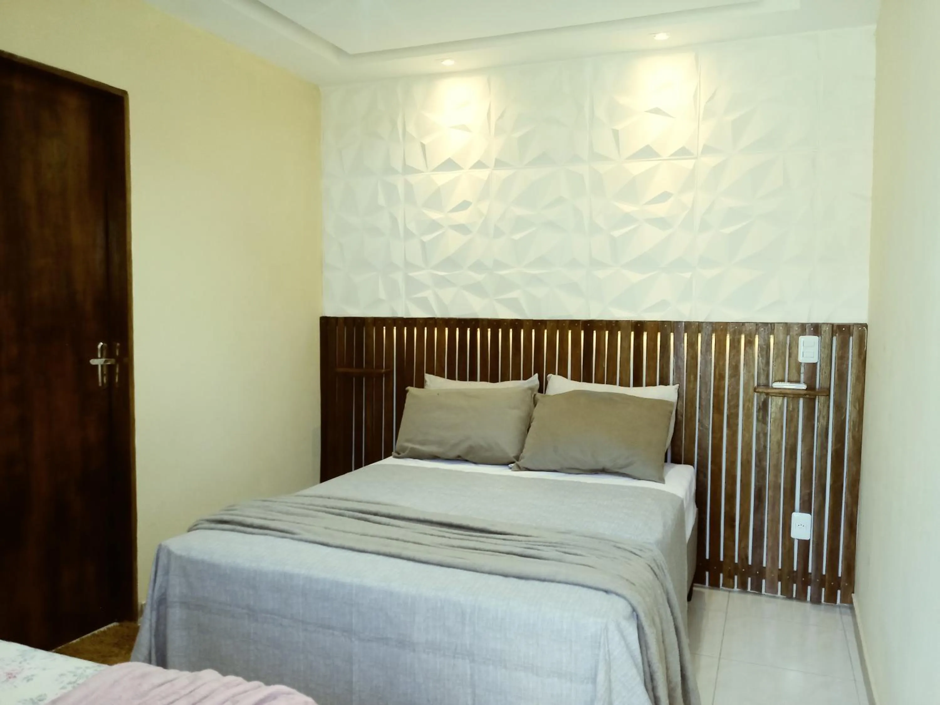 Bed in Chalés Pôr do Sol Gostoso