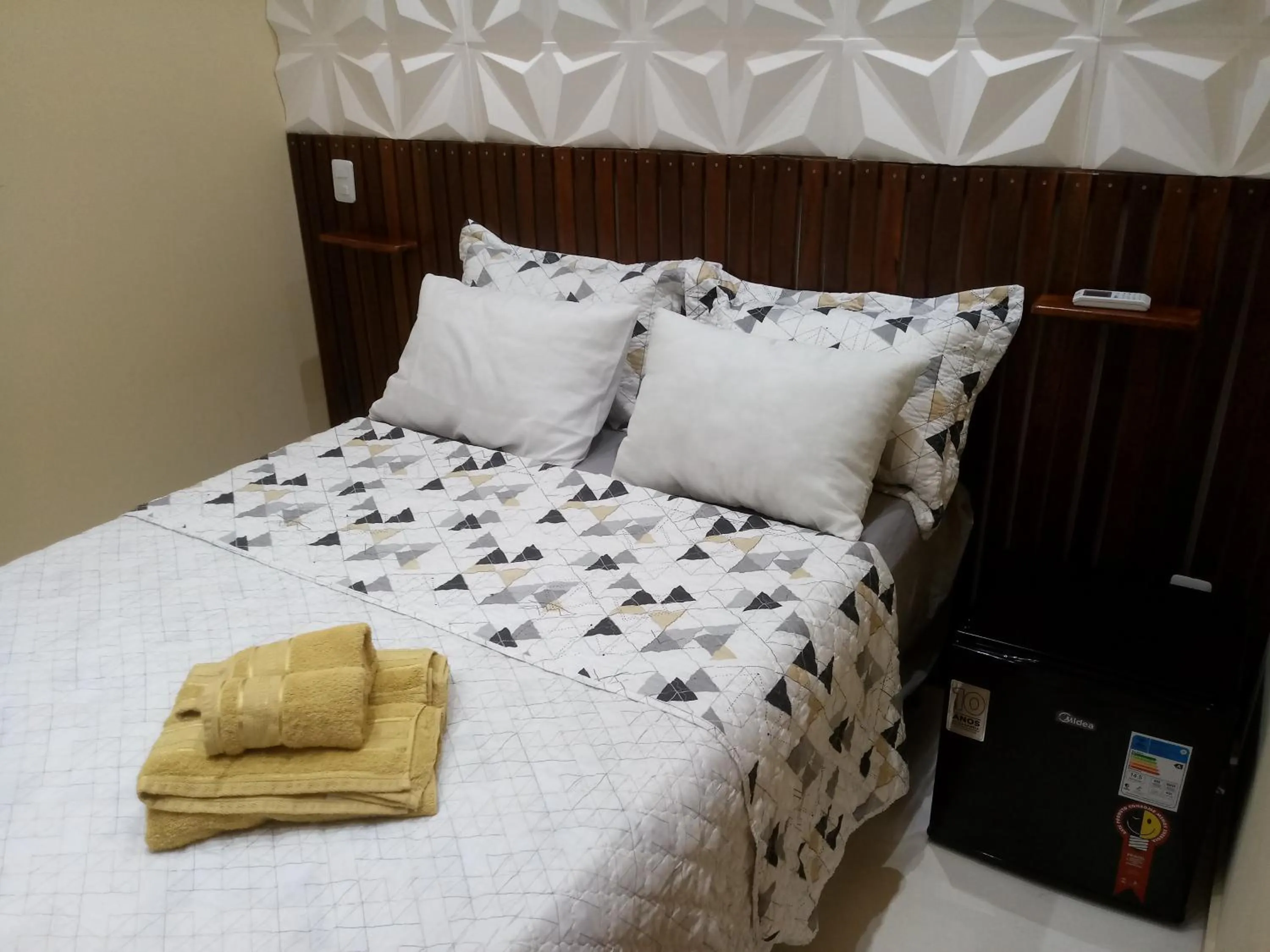 Bed in Chalés Pôr do Sol Gostoso