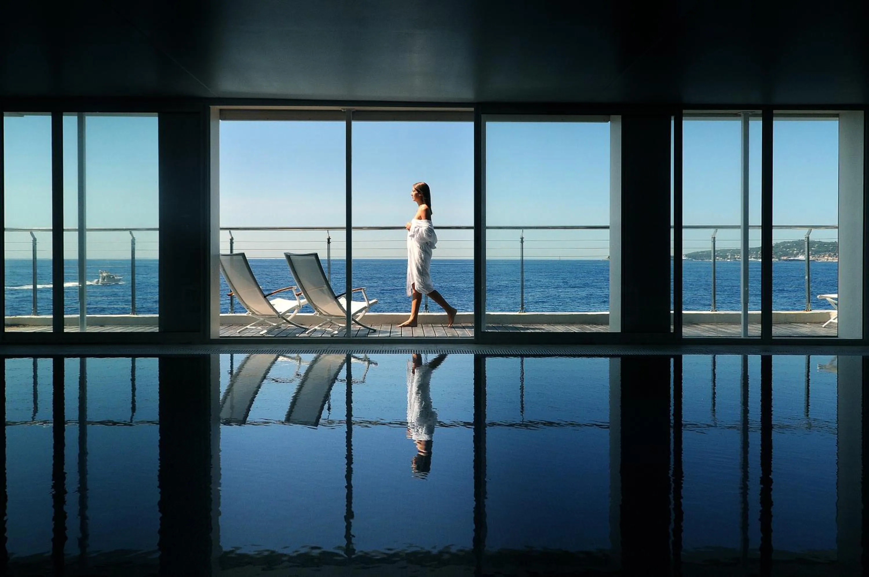 Swimming pool in Hotel Cap Estel