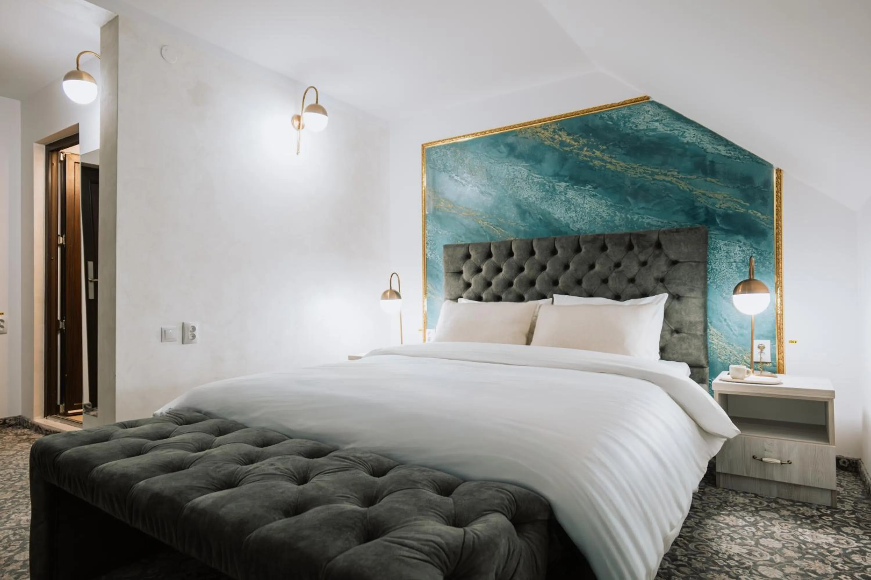 Bedroom, Bed in Suru Hotel & Restaurant