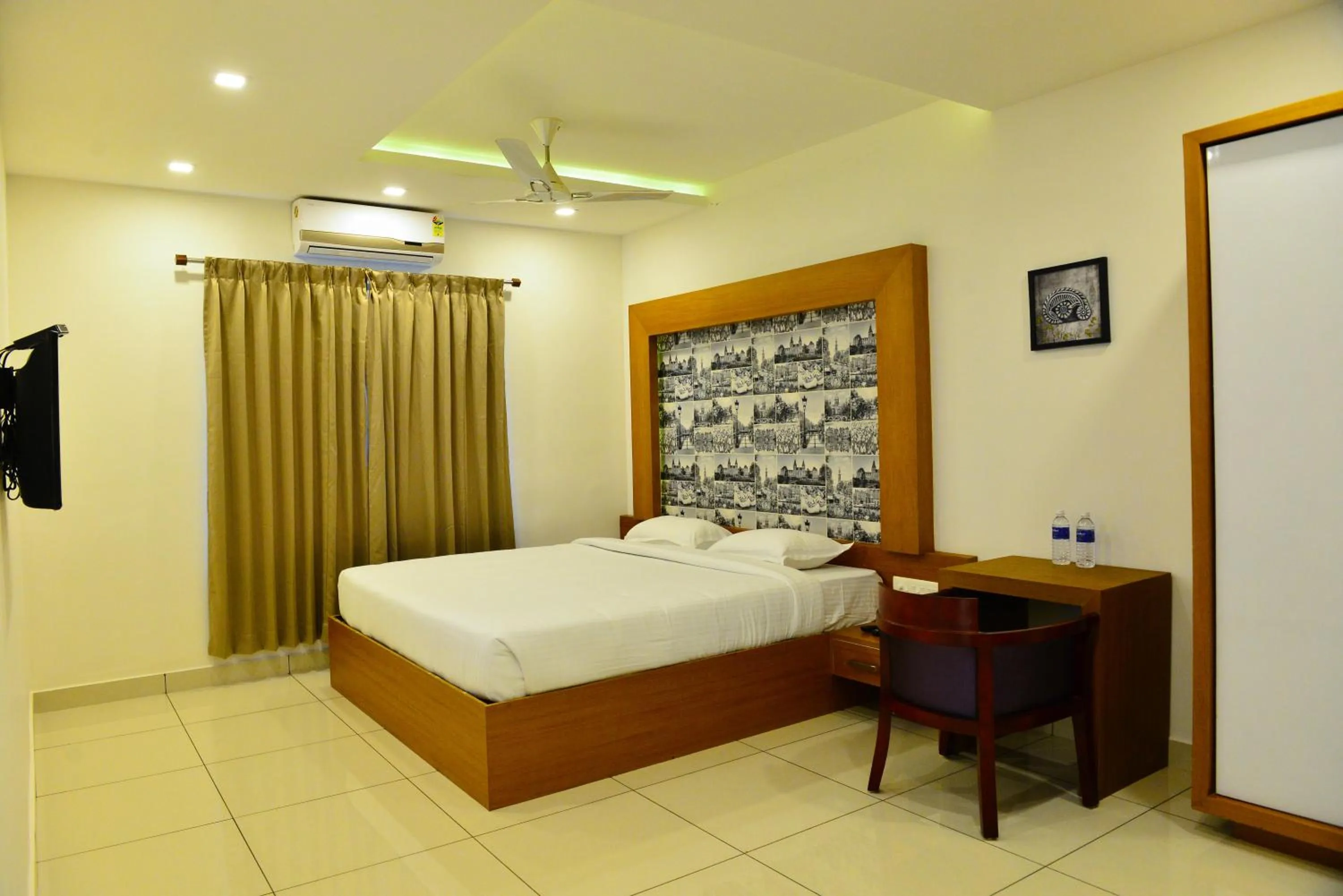 Bed in AURA RESIDENCY