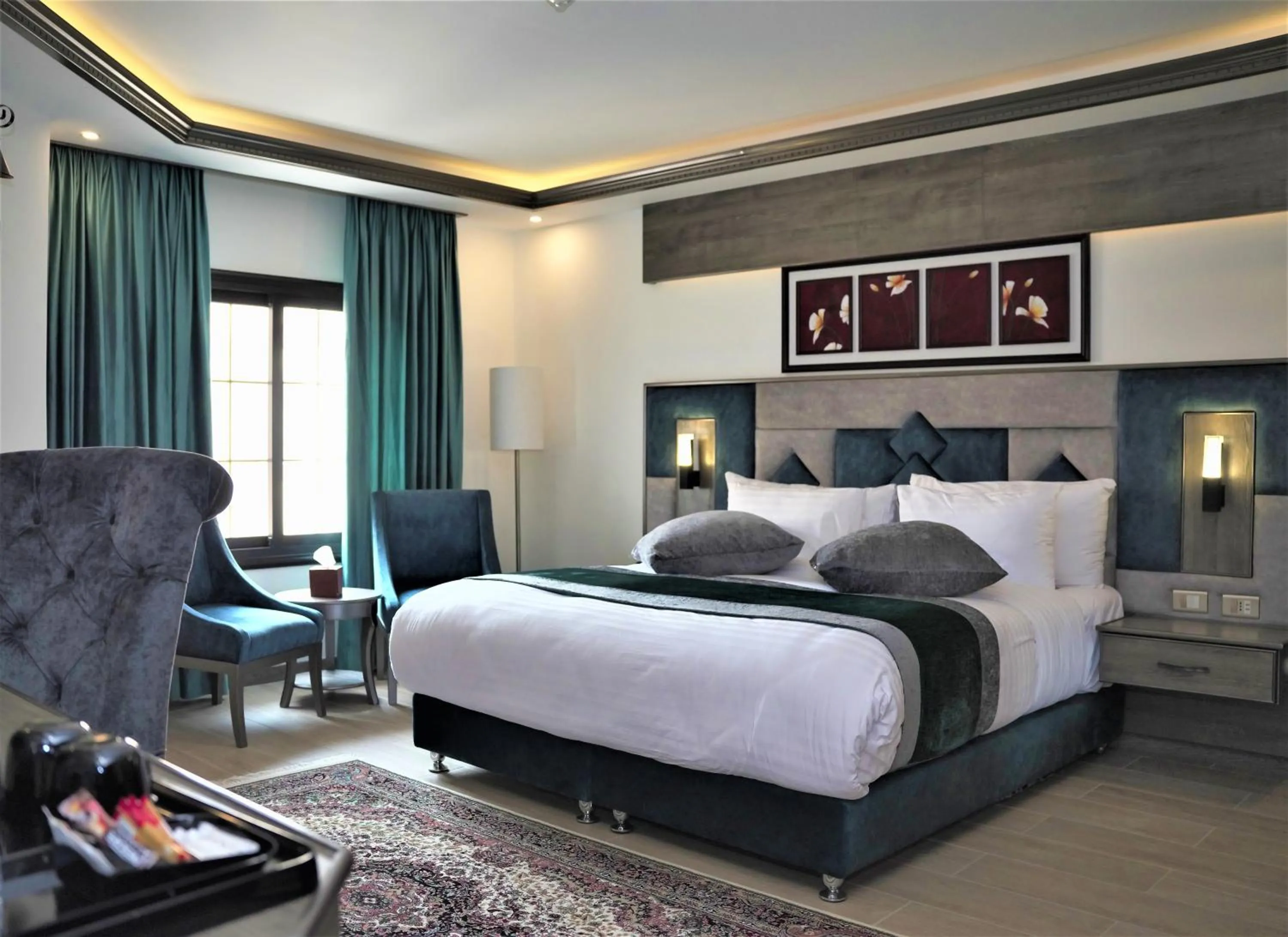 Bedroom, Bed in Petra Canyon Hotel