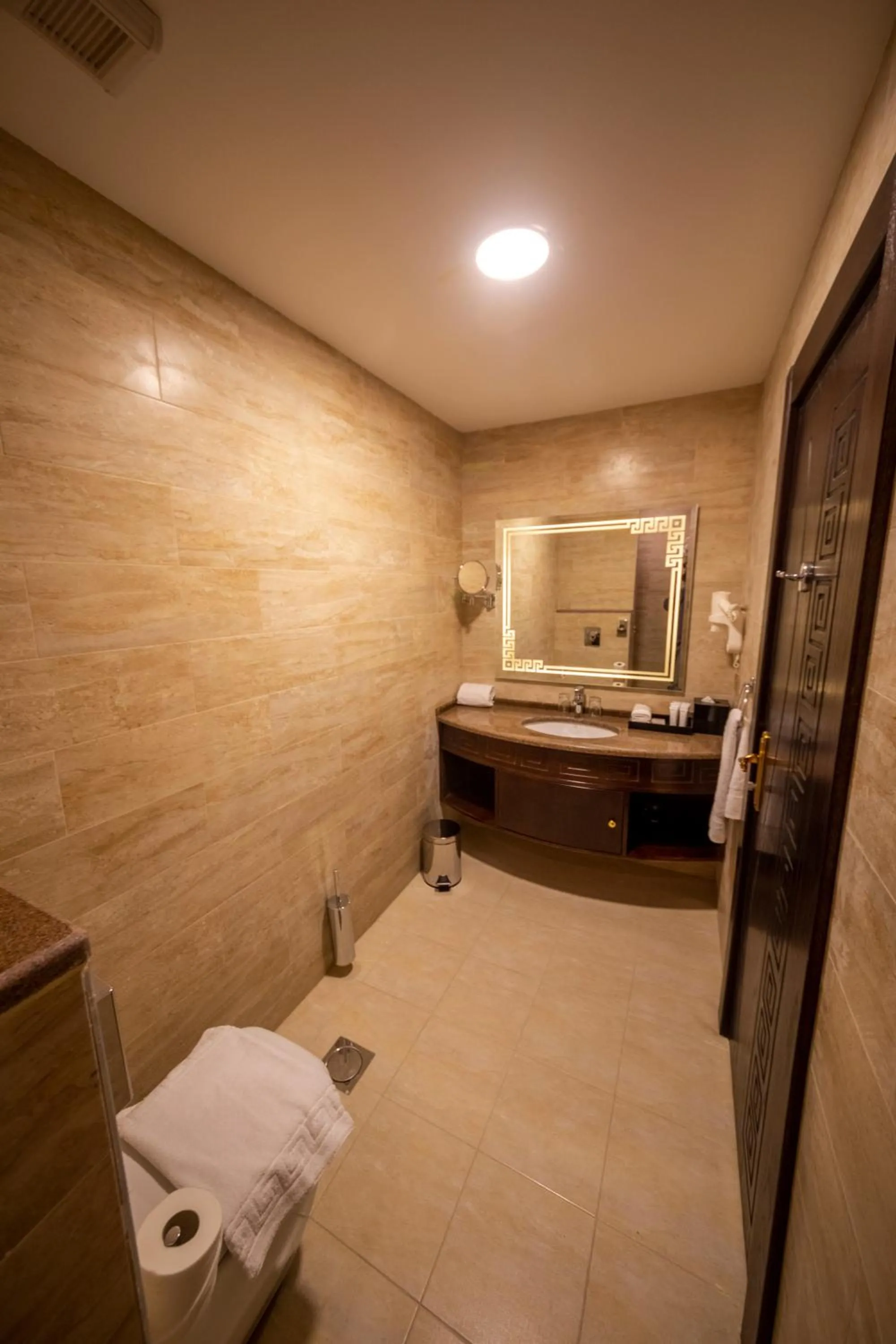 Bathroom in Petra Canyon Hotel