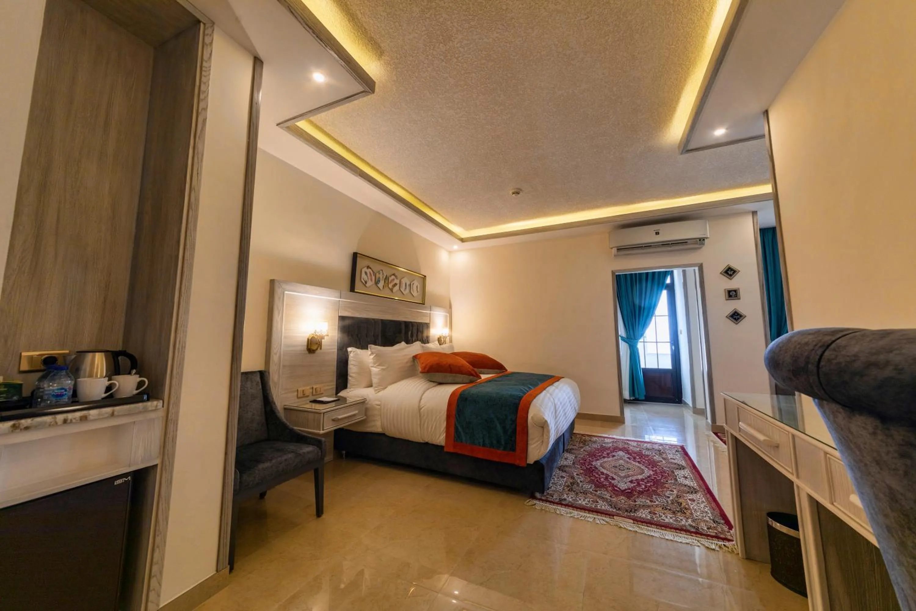 Bedroom, Bed in Petra Canyon Hotel