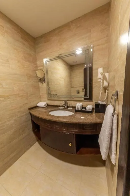 Bathroom in Petra Canyon Hotel