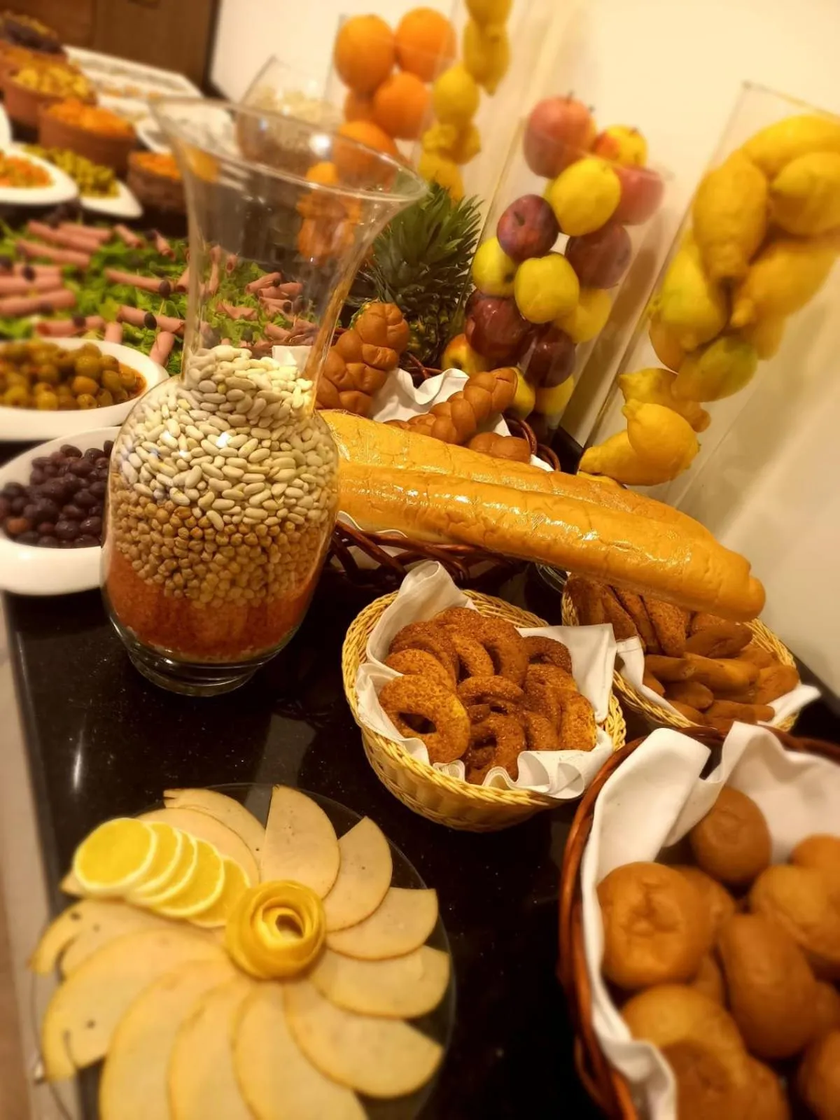 Food and drinks in Petra Canyon Hotel