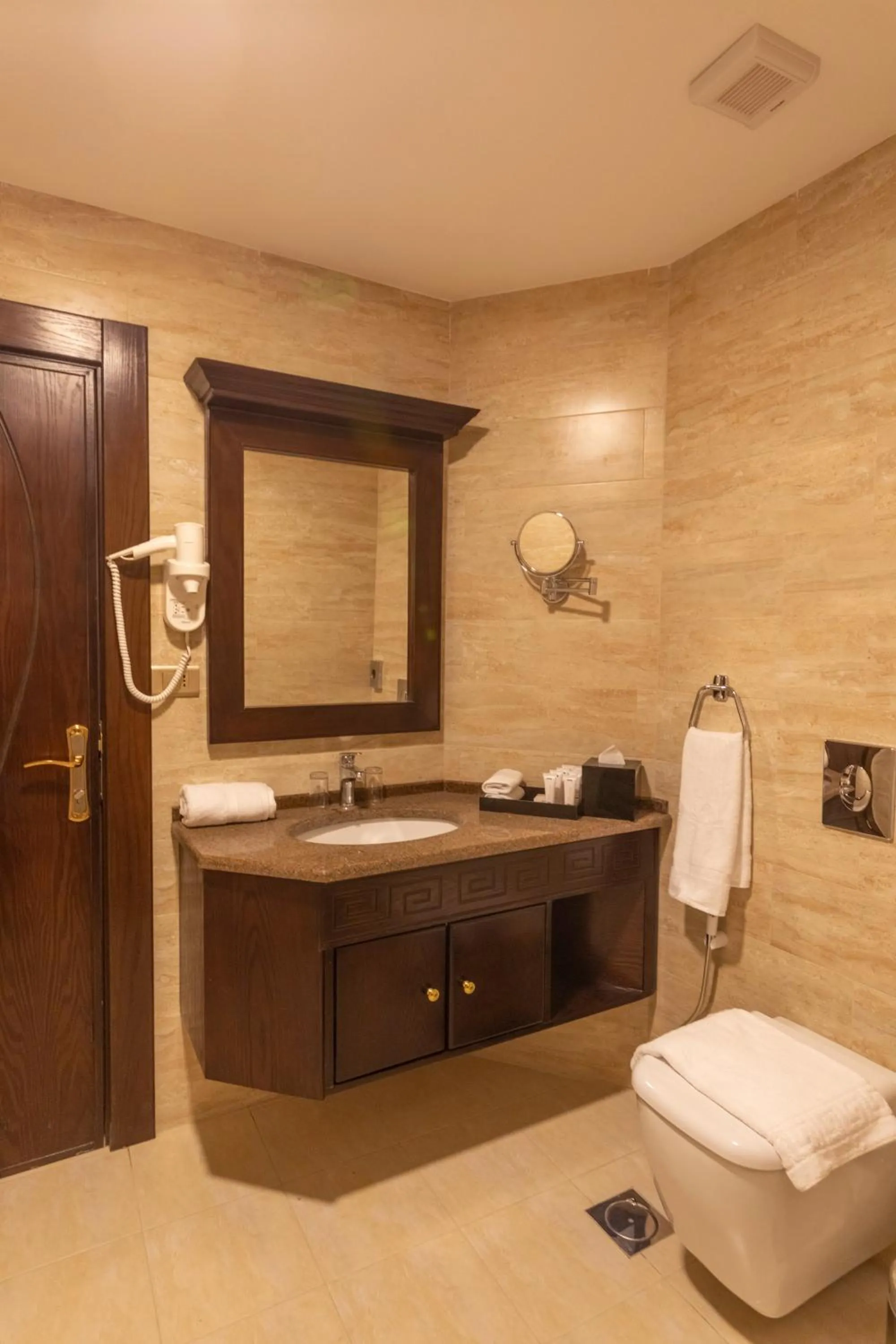 Bathroom in Petra Canyon Hotel