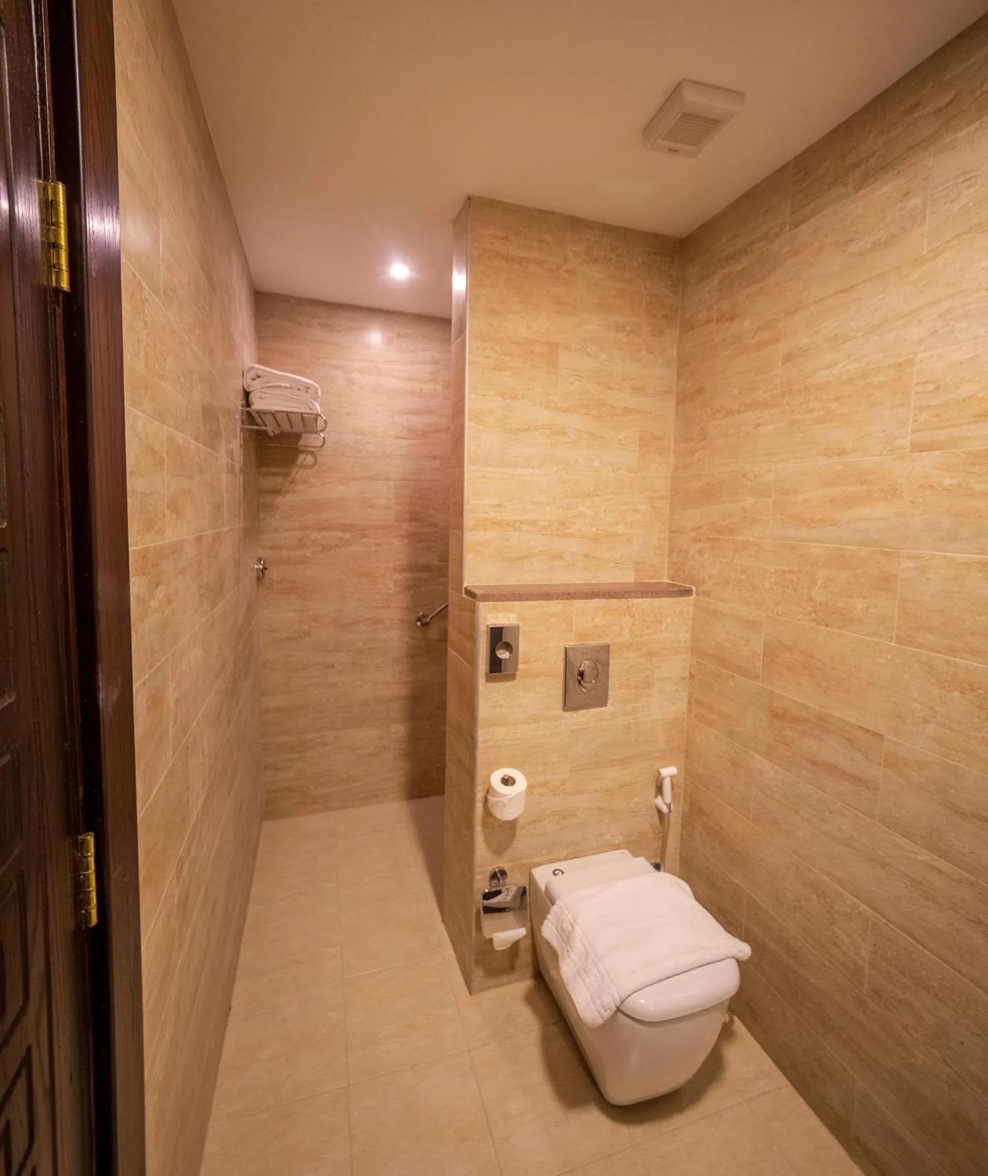 Bathroom in Petra Canyon Hotel